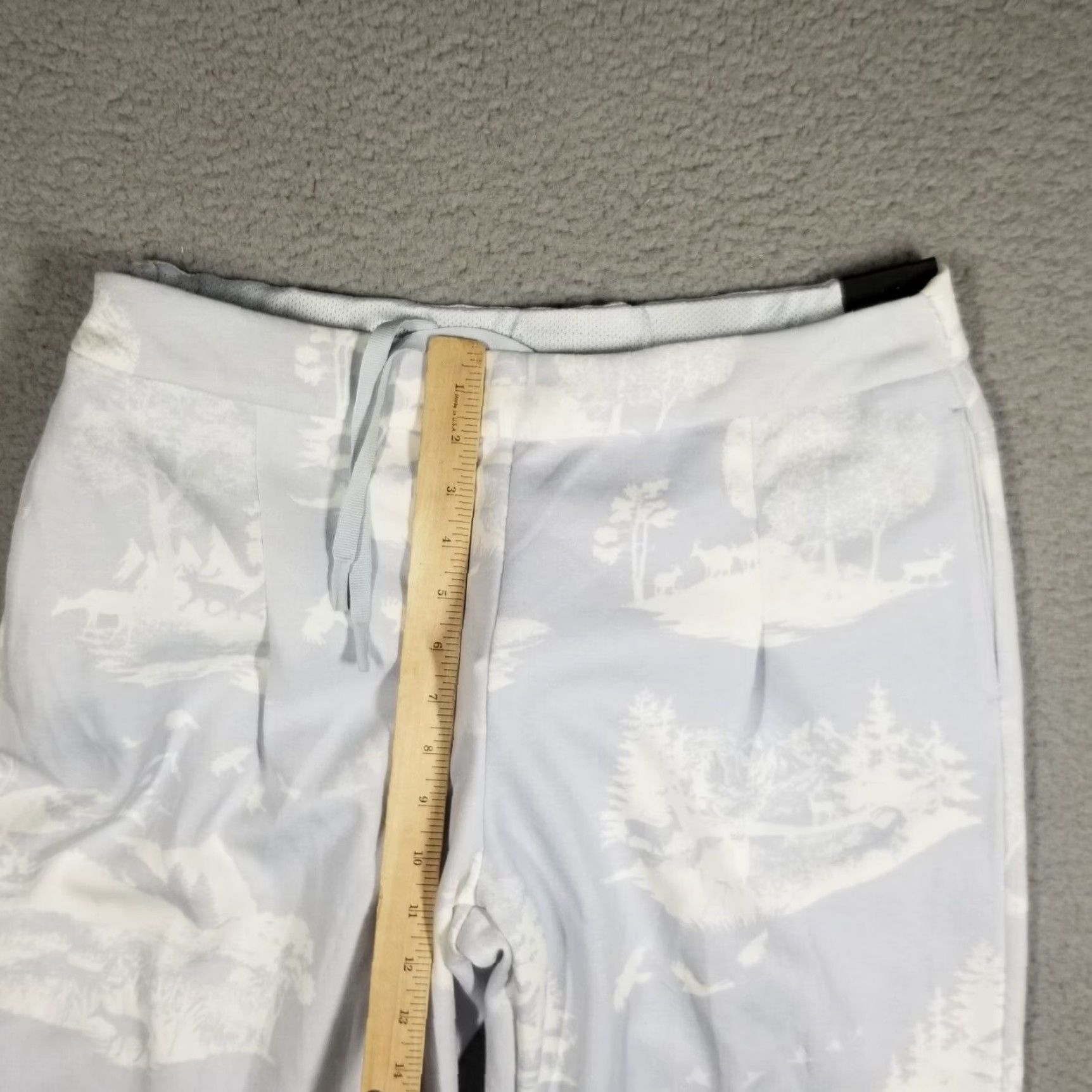 Nike Nike Women's Cropped Tapered Pants M White UV Golf Activewear Casual Sports Size 32" / US 10 / IT 46 - 5 Thumbnail
