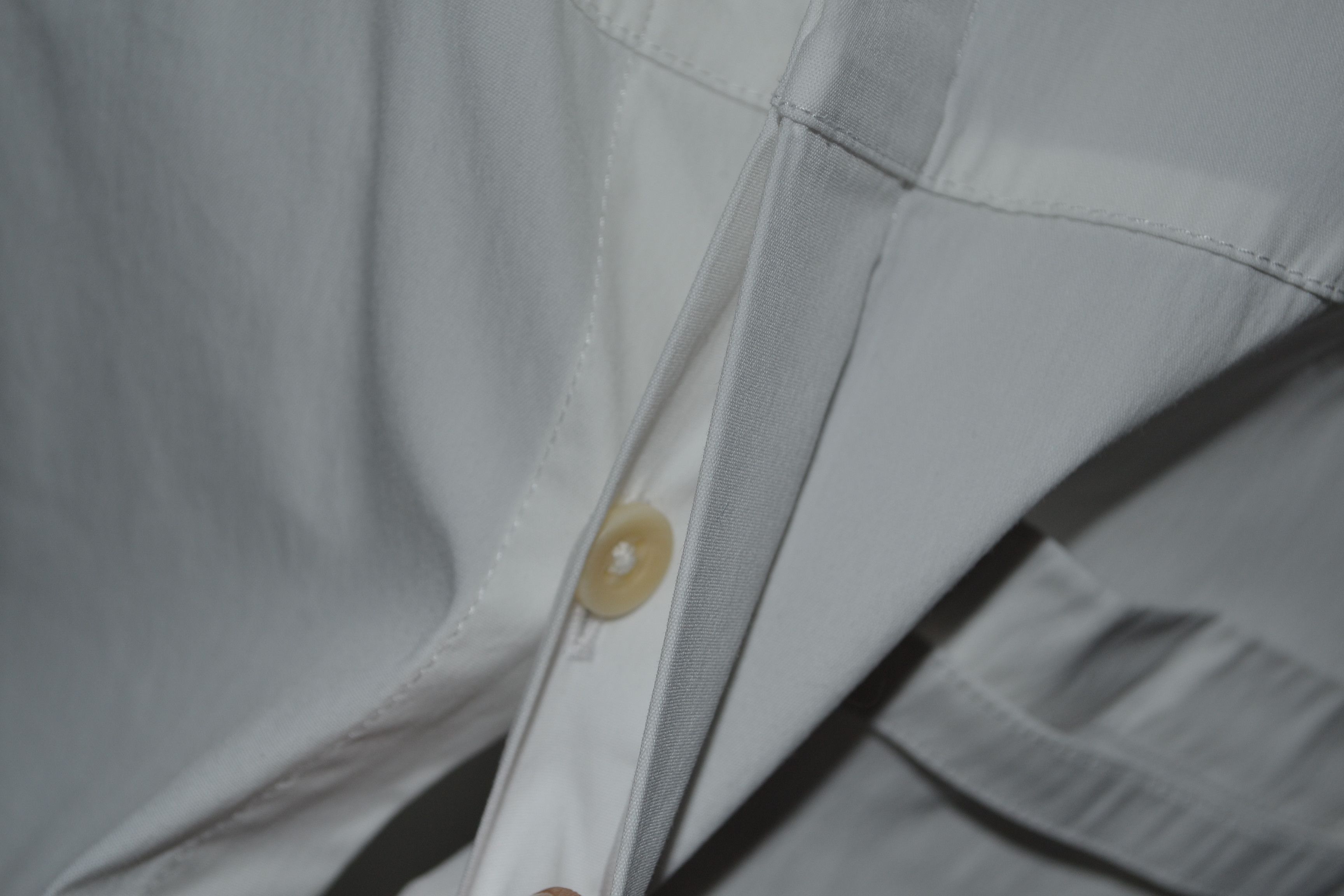 Helmut Lang Helmut Lang White Pocket Shirt S Size US S / EU 44-46 / 1 - 6 Thumbnail