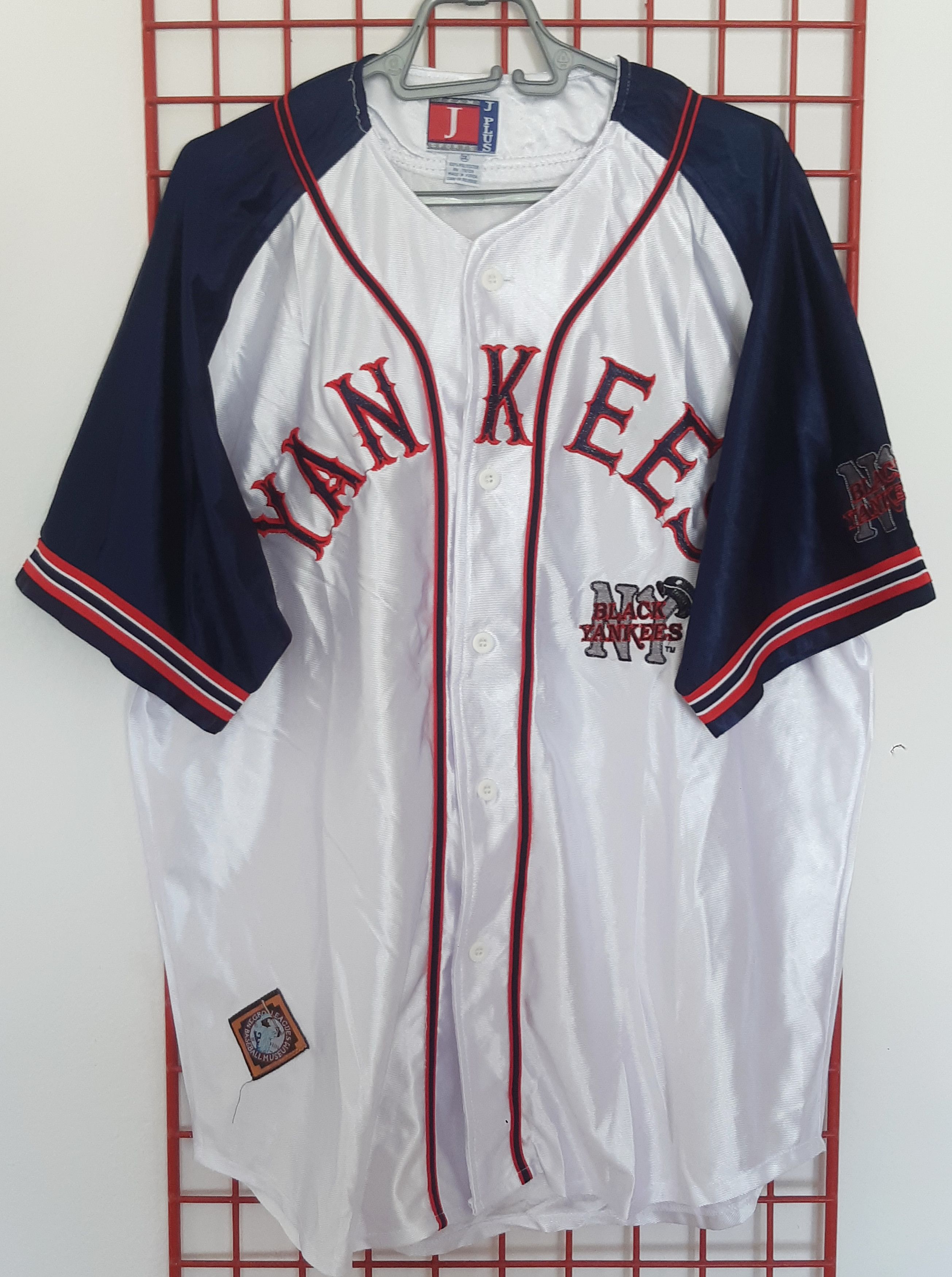 Other J PLUS Negro Leagues Baseball Museum NY BLACK YANKEES NOS Size US XXL / EU 58 / 5 - 3 Thumbnail