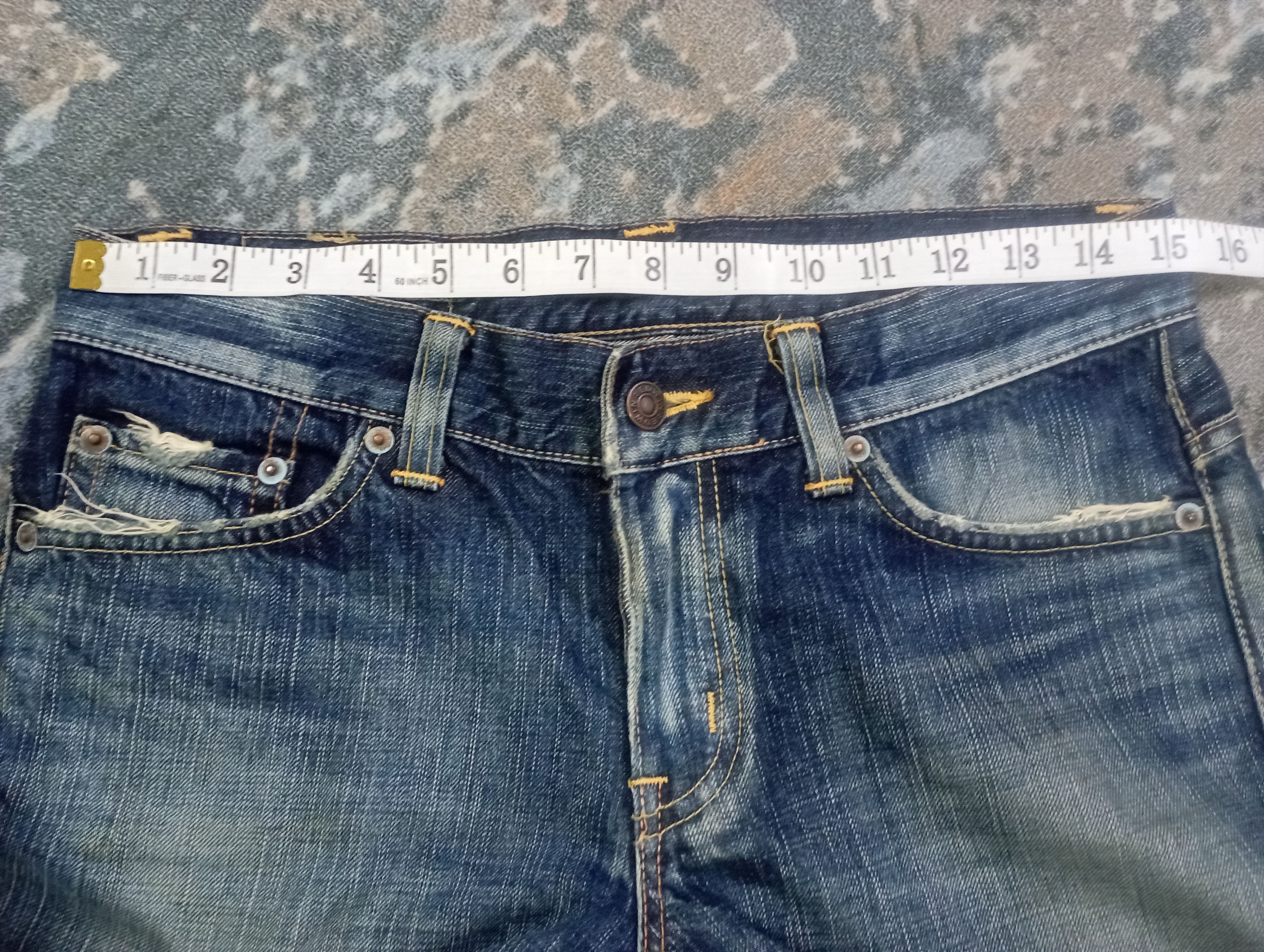 Edwin Flare Jeans Japan Edwin 503 Stone Wash Bootcut Jeans Size 29" - 19 Thumbnail
