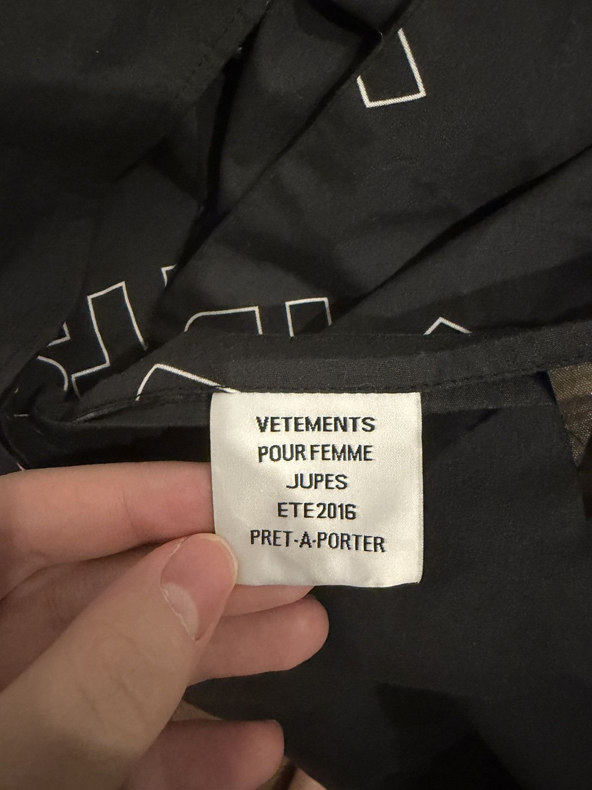 Vetements Vetements 16SS Star Wars Maxi Skirt Size S / US 4 / IT 40 - 8 Thumbnail