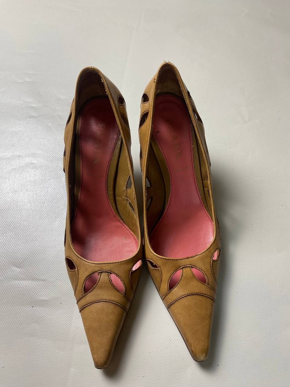 Prada Vintage Prada Heels Size US 5 / IT 35 - 7 Thumbnail