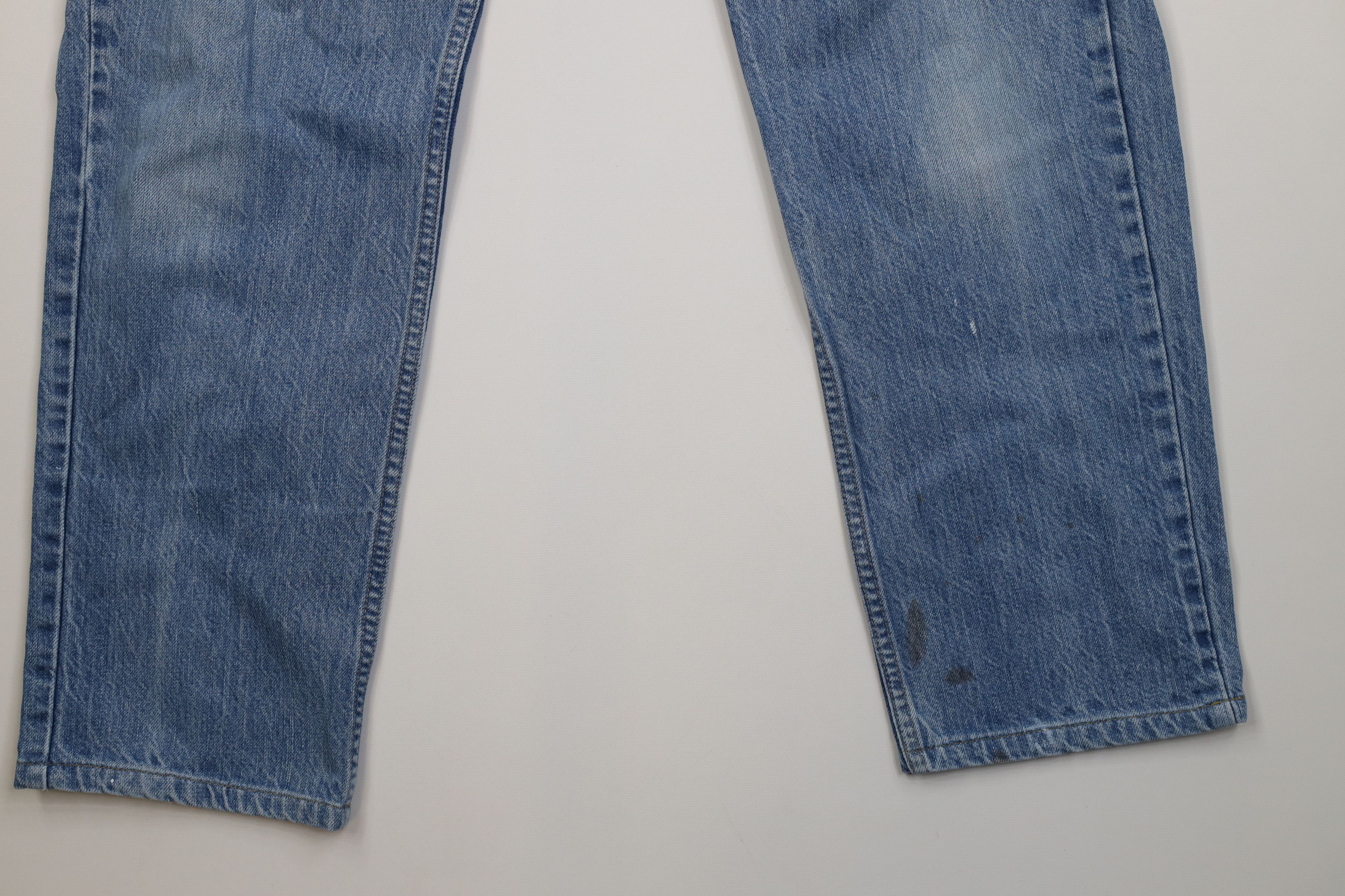 Vintage Vintage 90s Streetwear Straight Leg Denim Jeans Blue USA Size US 32 / EU 48 - 4 Thumbnail