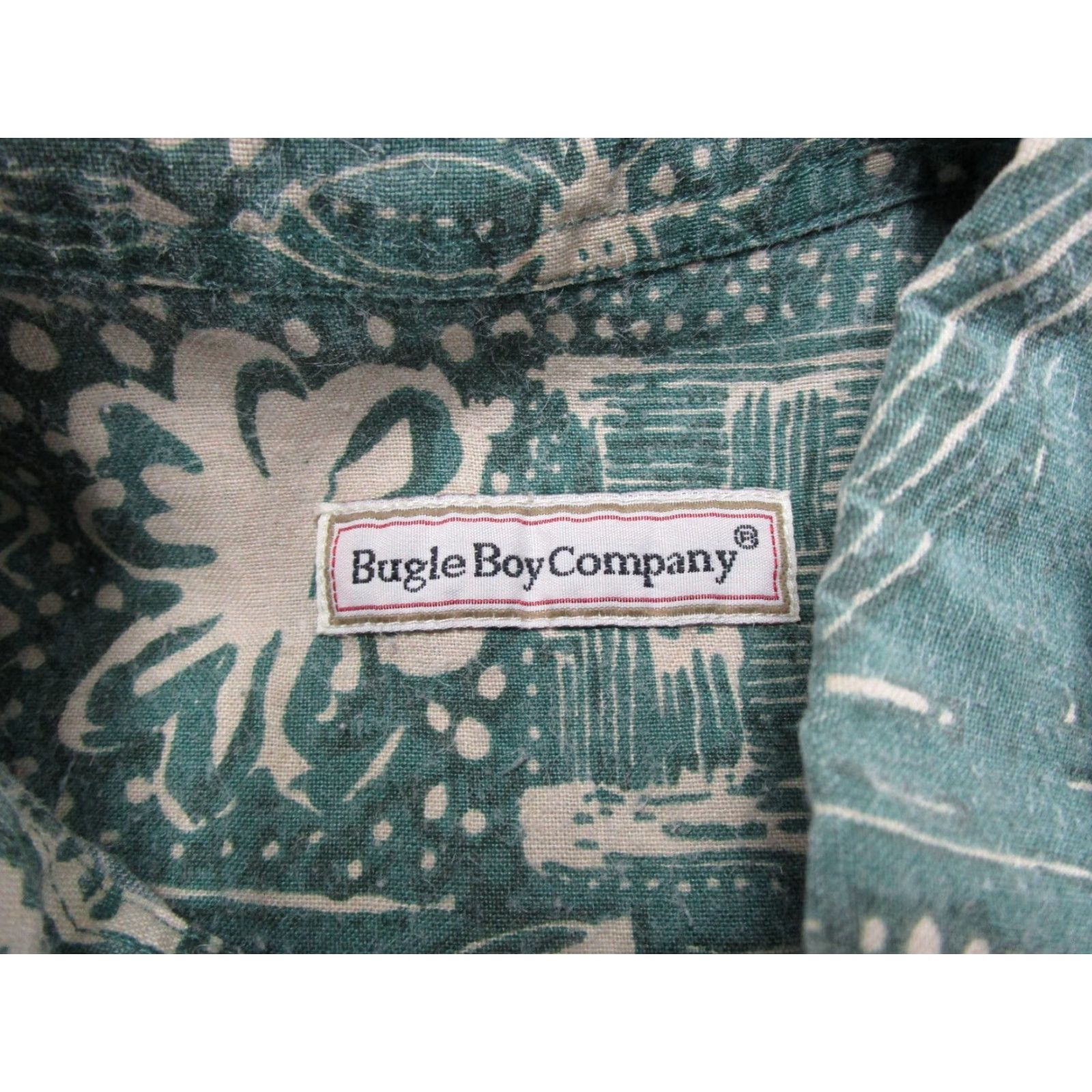 Bugle Boy VTG Bugle Boy Hawaiian Shirt Mens M Floral Aloha Tiki Palm Resort 90s Size US M / EU 48-50 / 2 - 3 Thumbnail