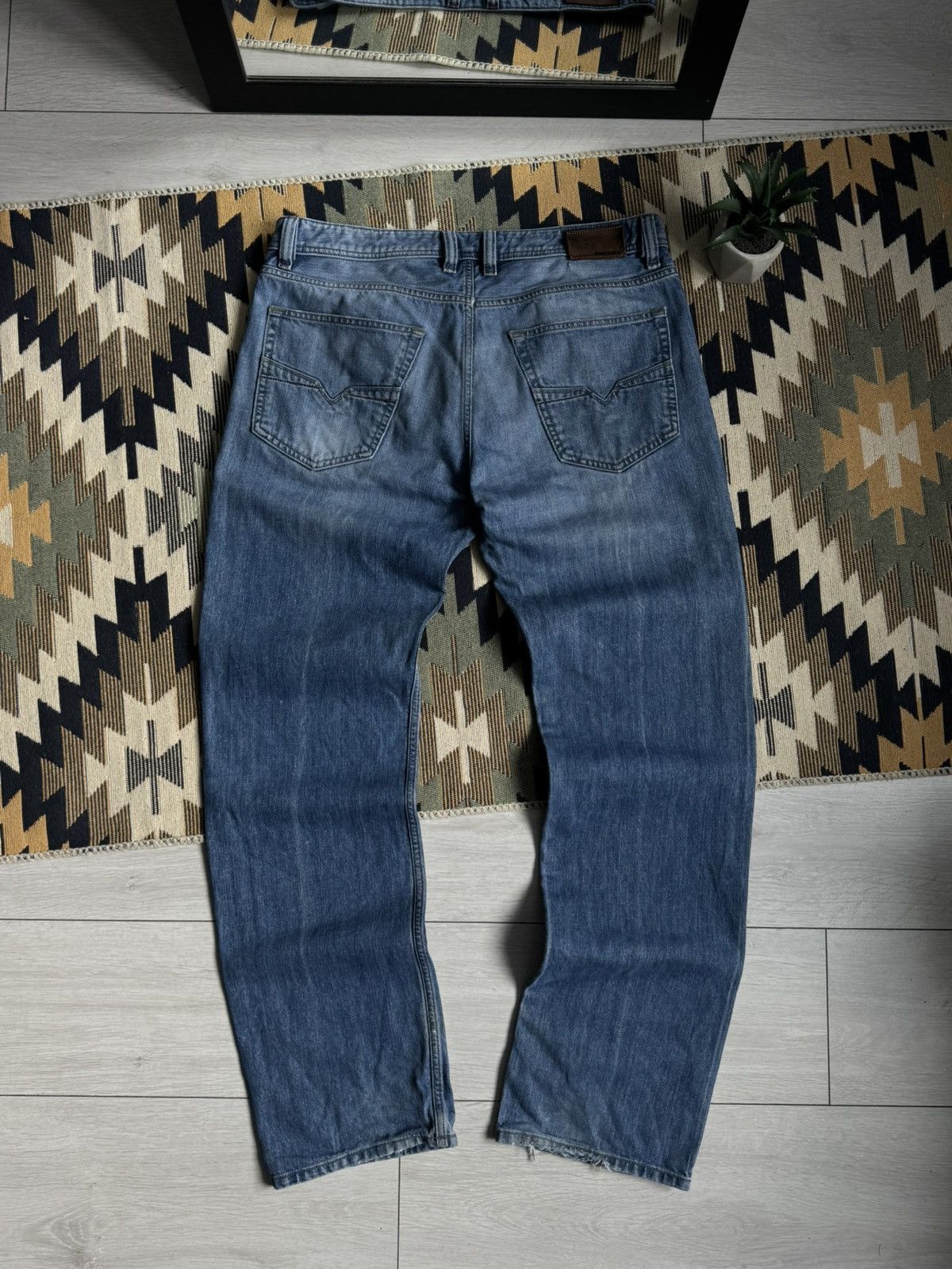 Diesel Vintage Diesel Y2K Denim Jeans Size US 36 / EU 52 - 1 Thumbnail