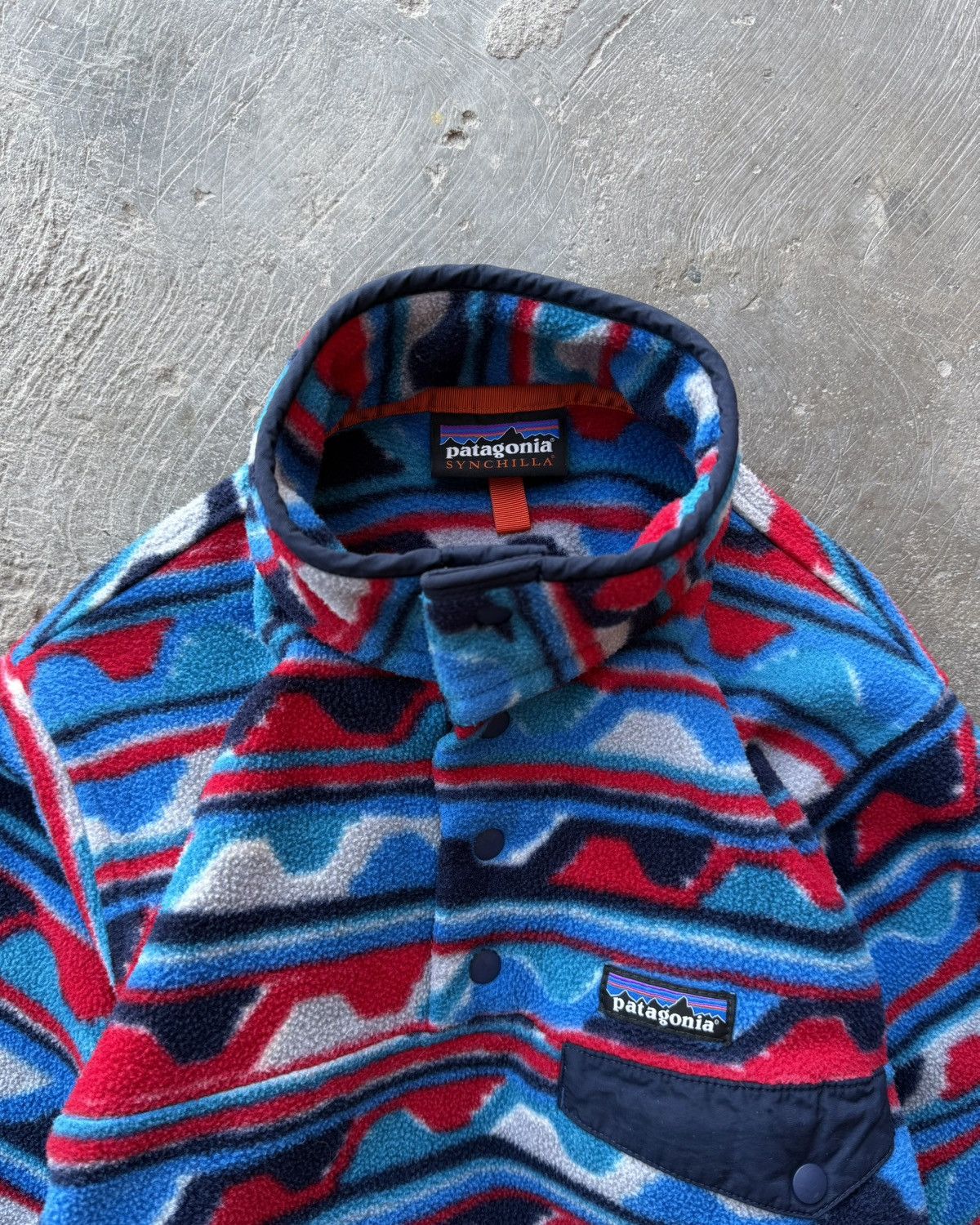 Patagonia Patagonia Synchilla Fleece Jacket Men's Size M Aztec Stone Size US XS / EU 42 / 0 - 2 Thumbnail