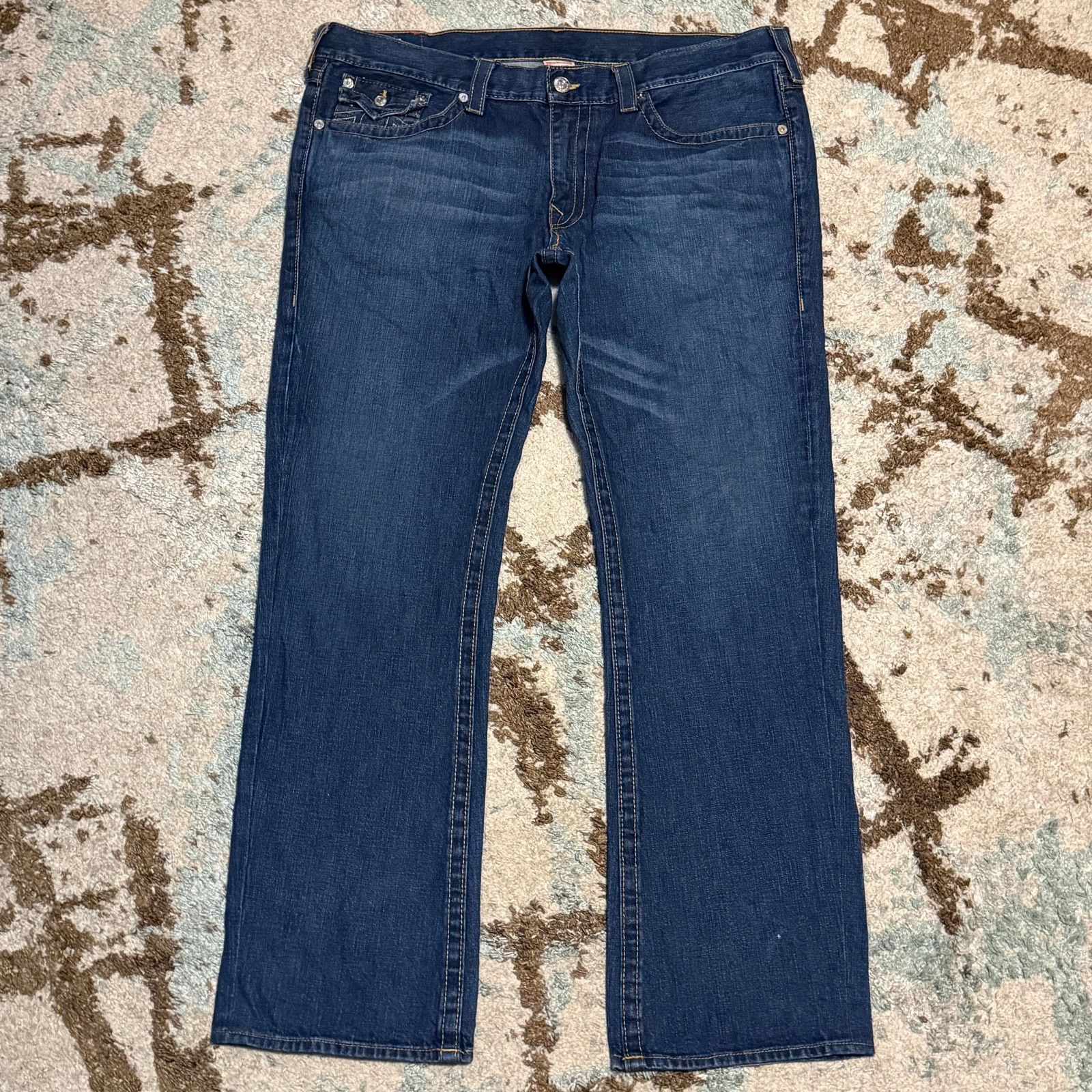 True Religion Vintage True Religion Mens Billy Jeans Size 42x33 Y2K Size US 42 / EU 58 - 2 Thumbnail