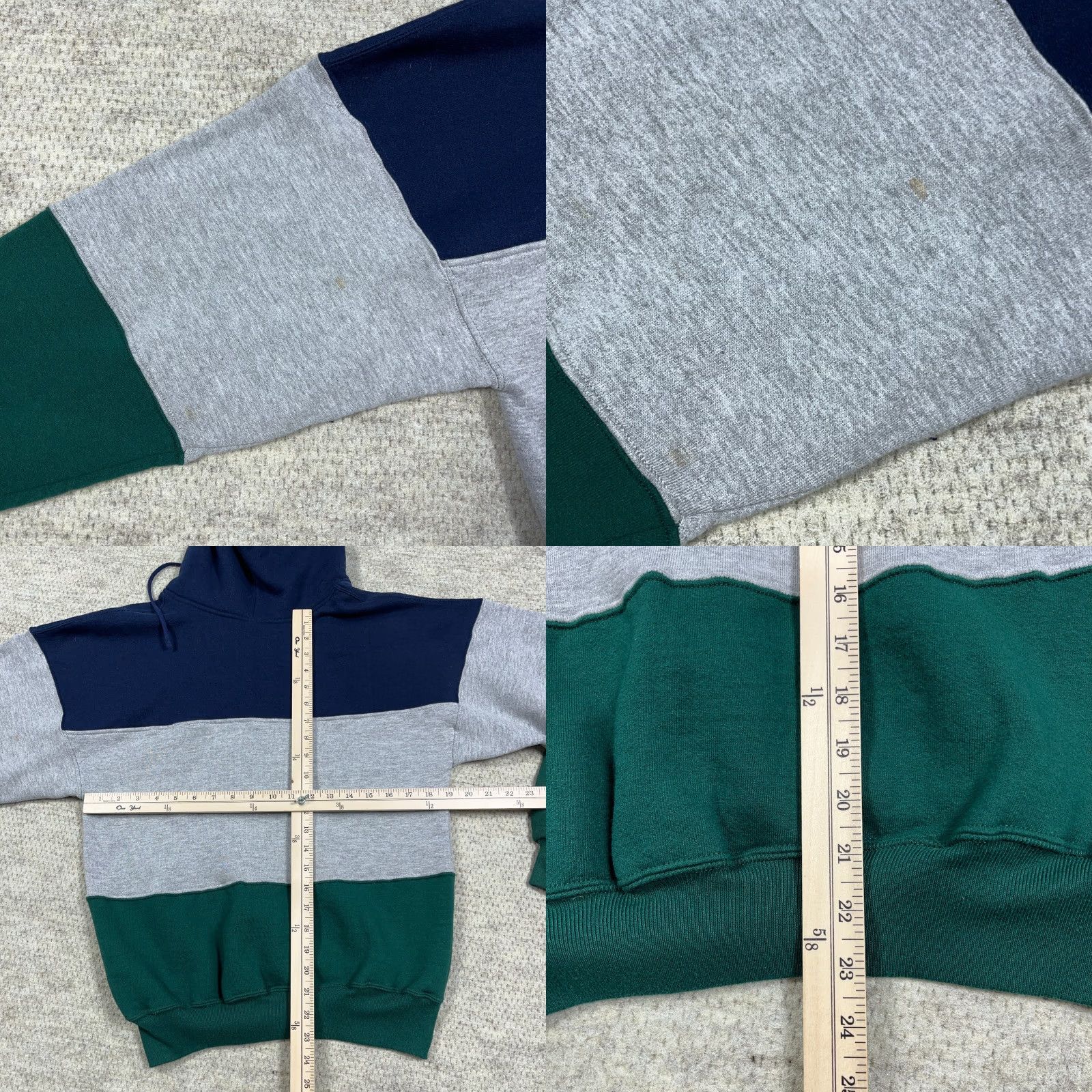 Russell Athletic VINTAGE Russell Sweatshirt Men XXL Green Crew Neck Sweater Blank Made USA 90s Hooded Embroidered Logo 1/4 Zip All Seasons Heavyweight Size US M / EU 48-50 / 2 - 8 Thumbnail