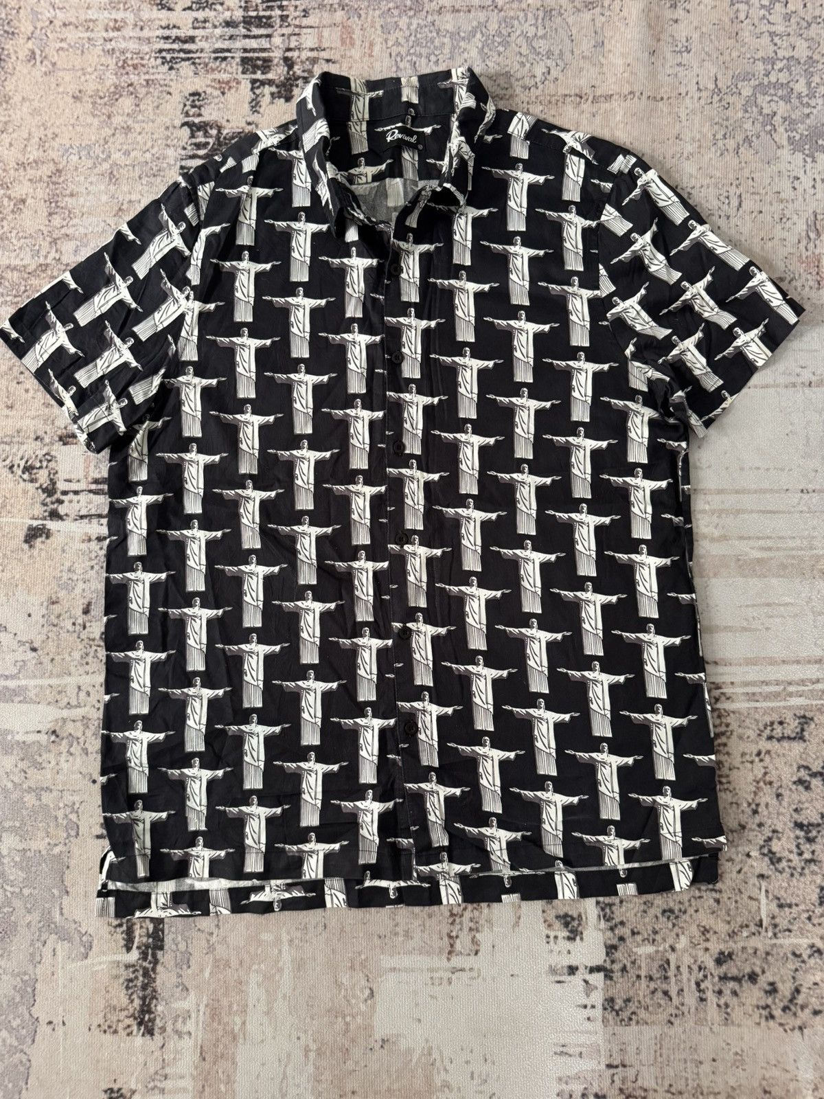 Other REVIVAL - full print jesus button shirt Size US XL / EU 56 / 4 - 2 Thumbnail