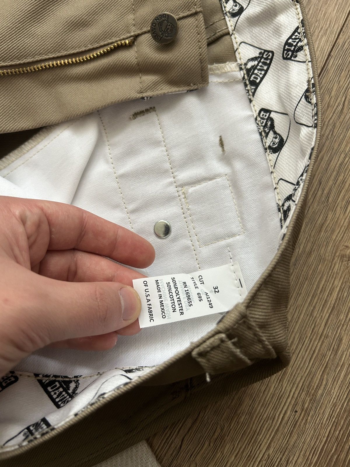 Ben Davis × Japanese Brand Ben Davis vintage “Khaki” chino pants very rare Size US 32 / EU 48 - 7 Thumbnail
