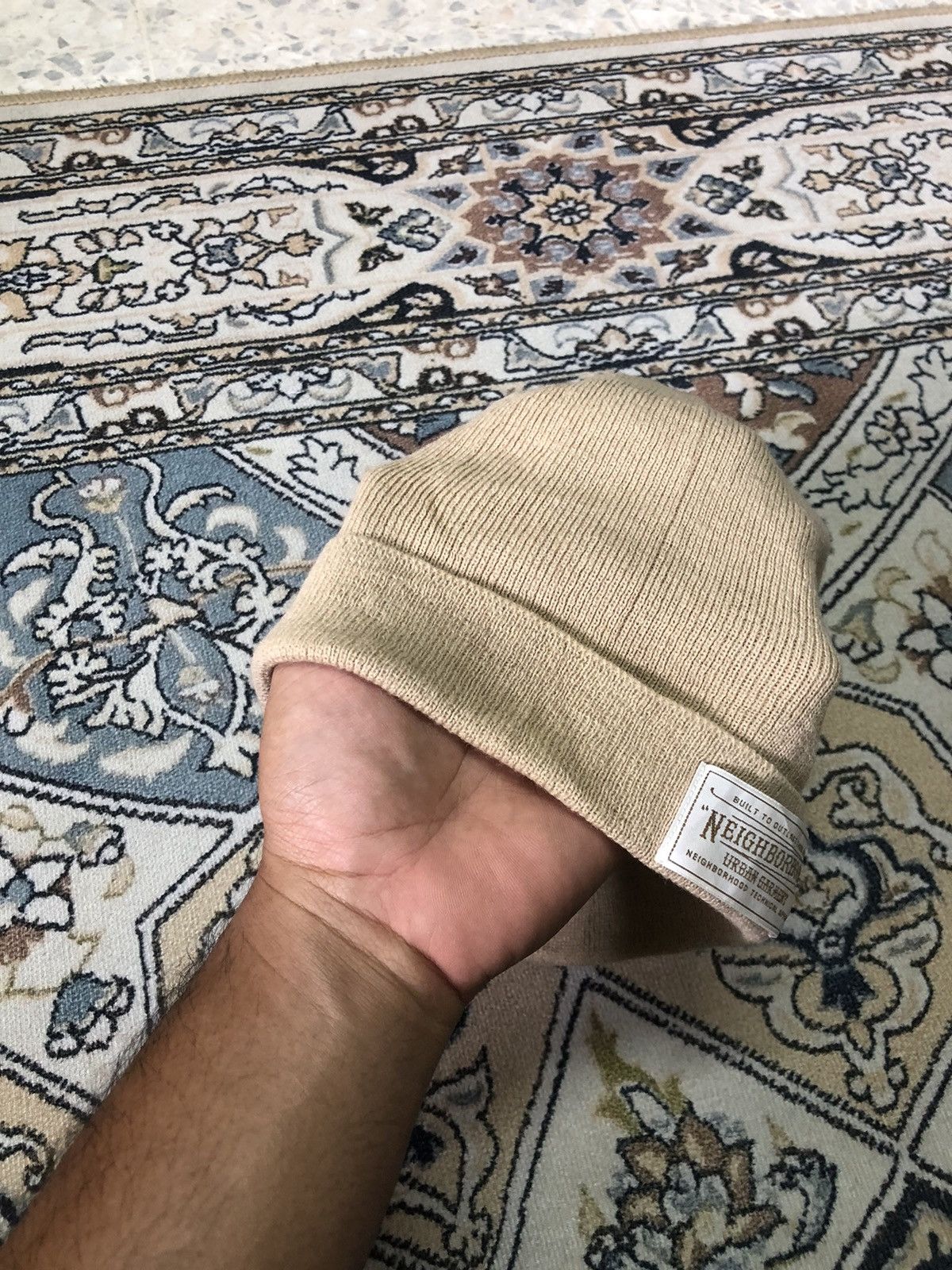 Neighborhood Neighborhood Small Logo Beanie Hat Size ONE SIZE - 9 Thumbnail