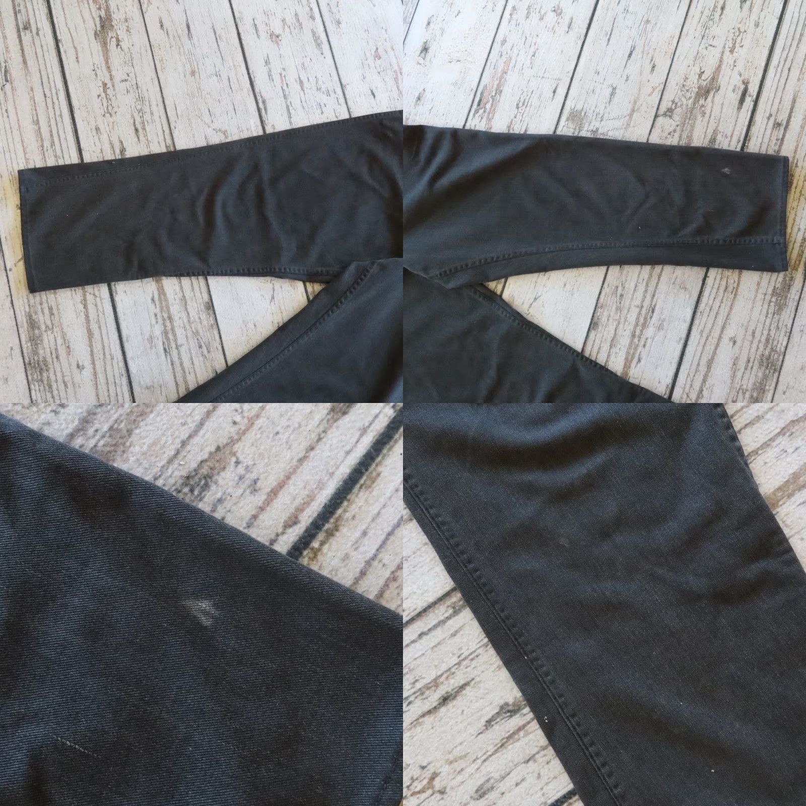 Ben Davis VINTAGE Ben Davis Black Work Pants Union Made in USA Yellow Tag, Size 34, Cotton Blend, Pants, Men’s? Size US 34 / EU 50 - 8 Thumbnail