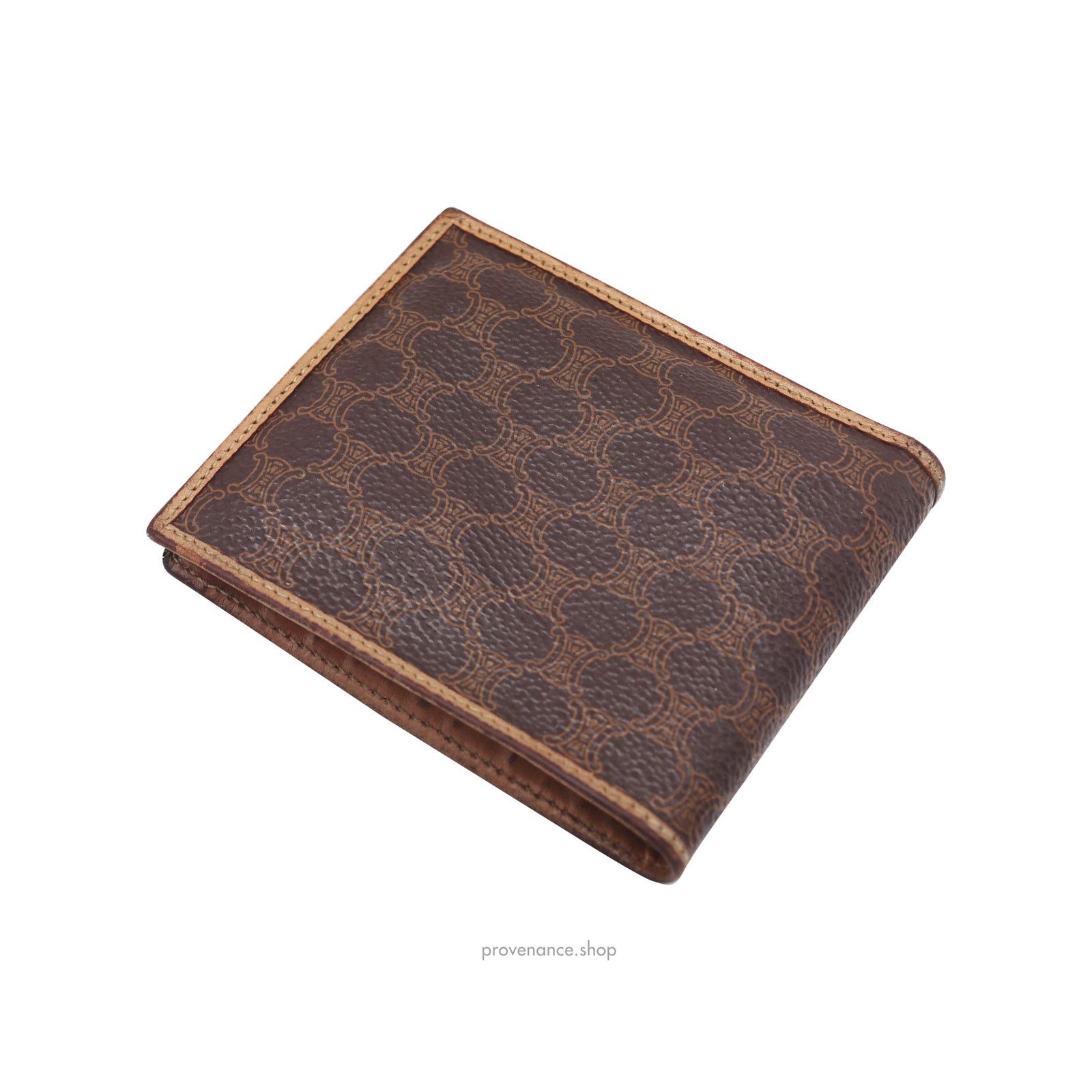 Celine 🔴 Celine Bifold Wallet - Macadam Triomphe Size ONE SIZE - 4 Thumbnail