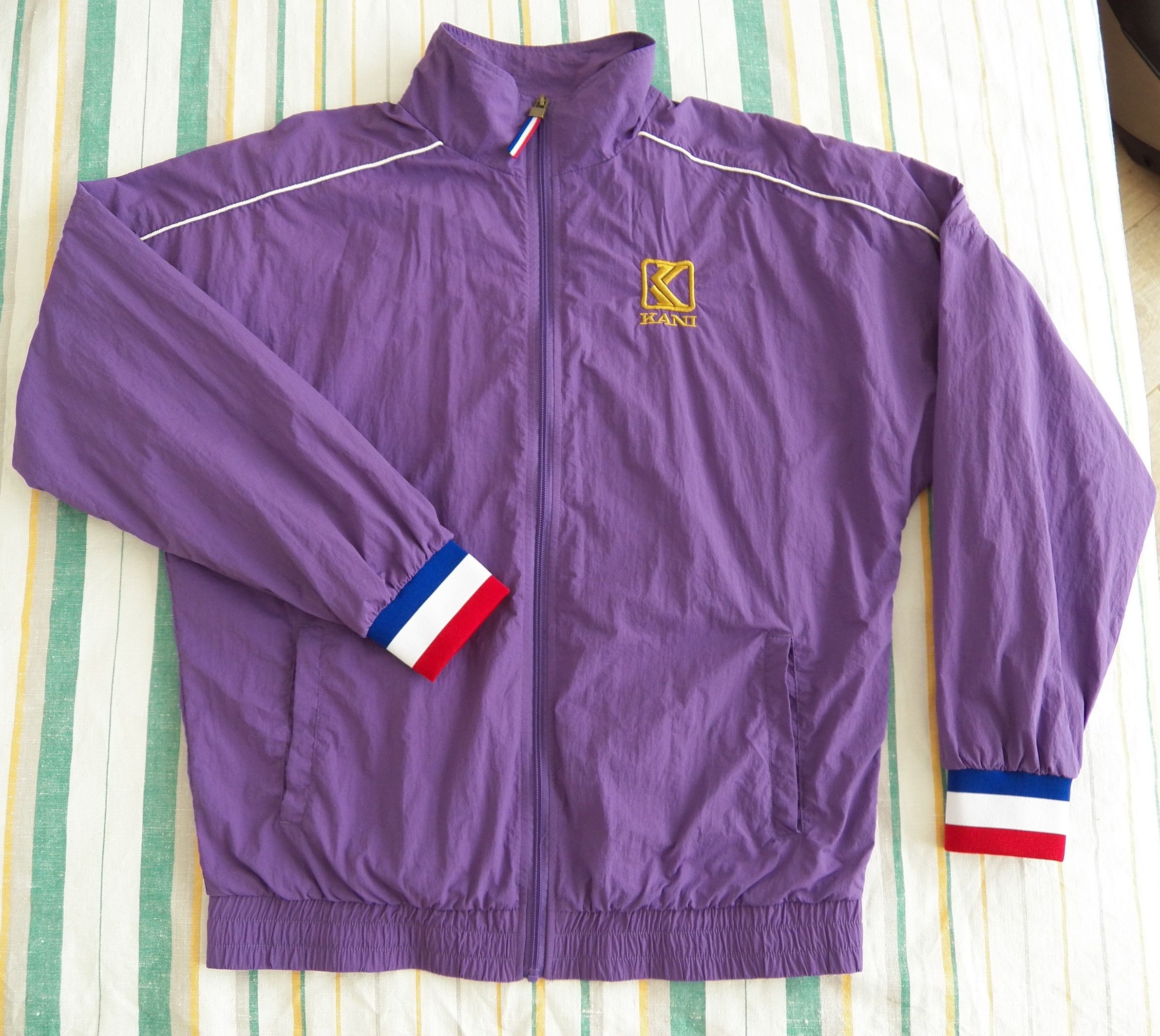 Karl Kani Kani Track Jacket MENS Size L Nylon Zip Windbreaker Hip Hop Size US L / EU 52-54 / 3 - 1 Thumbnail