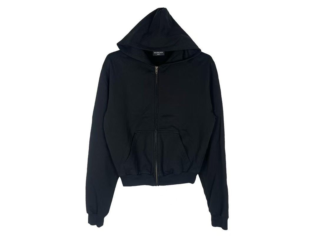 Balenciaga Balenciaga Tab Zip-Up Hoodie Size US S / EU 44-46 / 1 - 1 Thumbnail