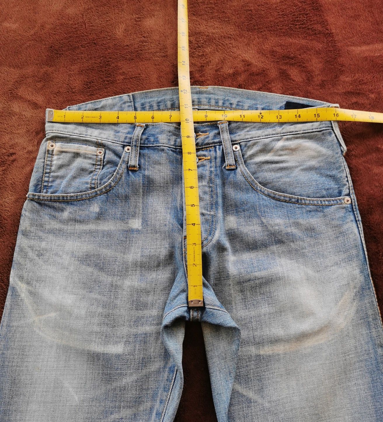Global Work Crashed Skinny Denim Global Work Japan Ankle Jeans Size US 32 / EU 48 - 11 Thumbnail