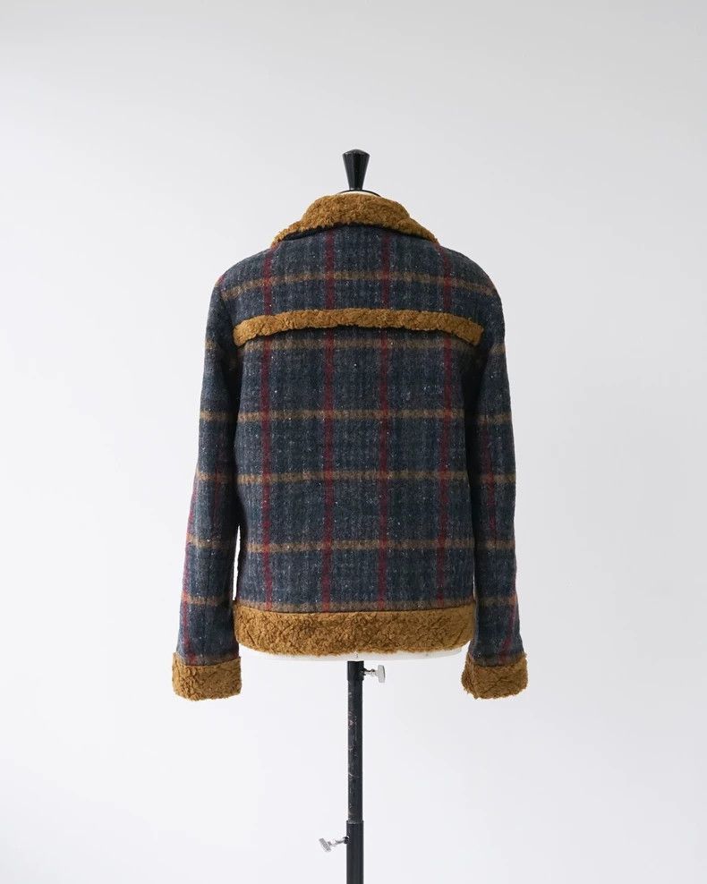 Dries Van Noten Dries van noten Plaid pilot zipper jacket 2502-Nextarrow Size US M / EU 48-50 / 2 - 2 Thumbnail