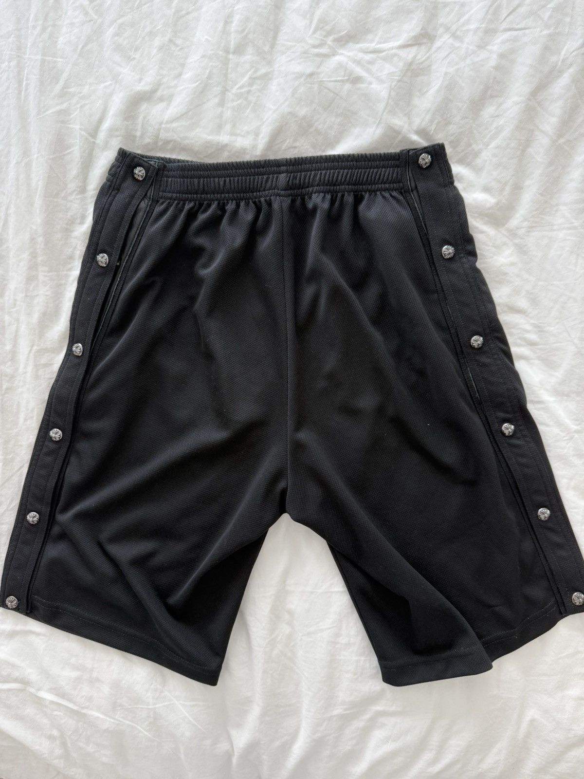 Chrome Hearts Chrome Hearts Snap Button Tear Away Shorts Size US 30 / EU 46 - 2 Thumbnail