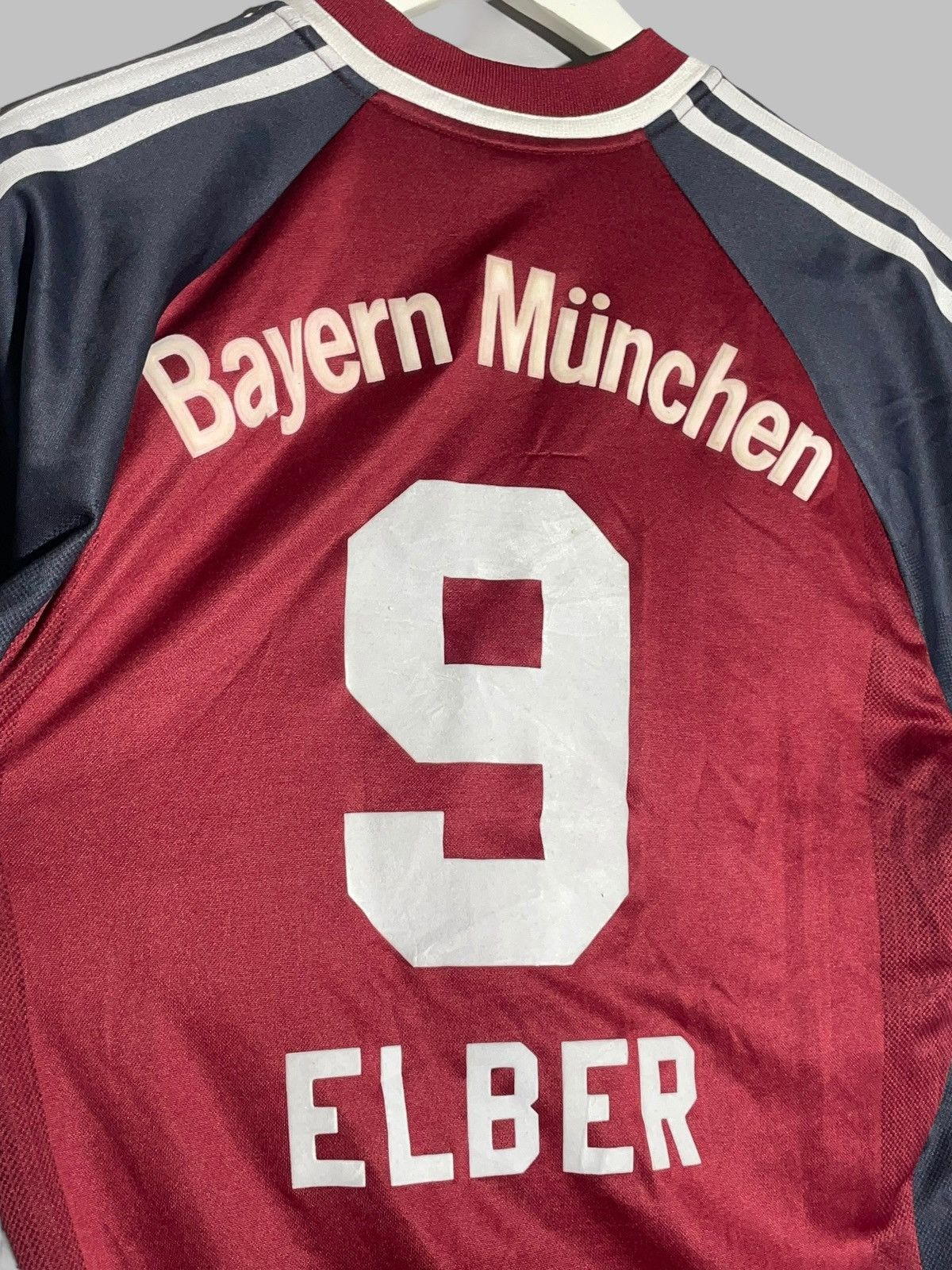 Adidas × Vintage #9 Elber Bayern Munchen Adidas 2001/02 Vintage Home Jersey Size US S / EU 44-46 / 1 - 12 Thumbnail