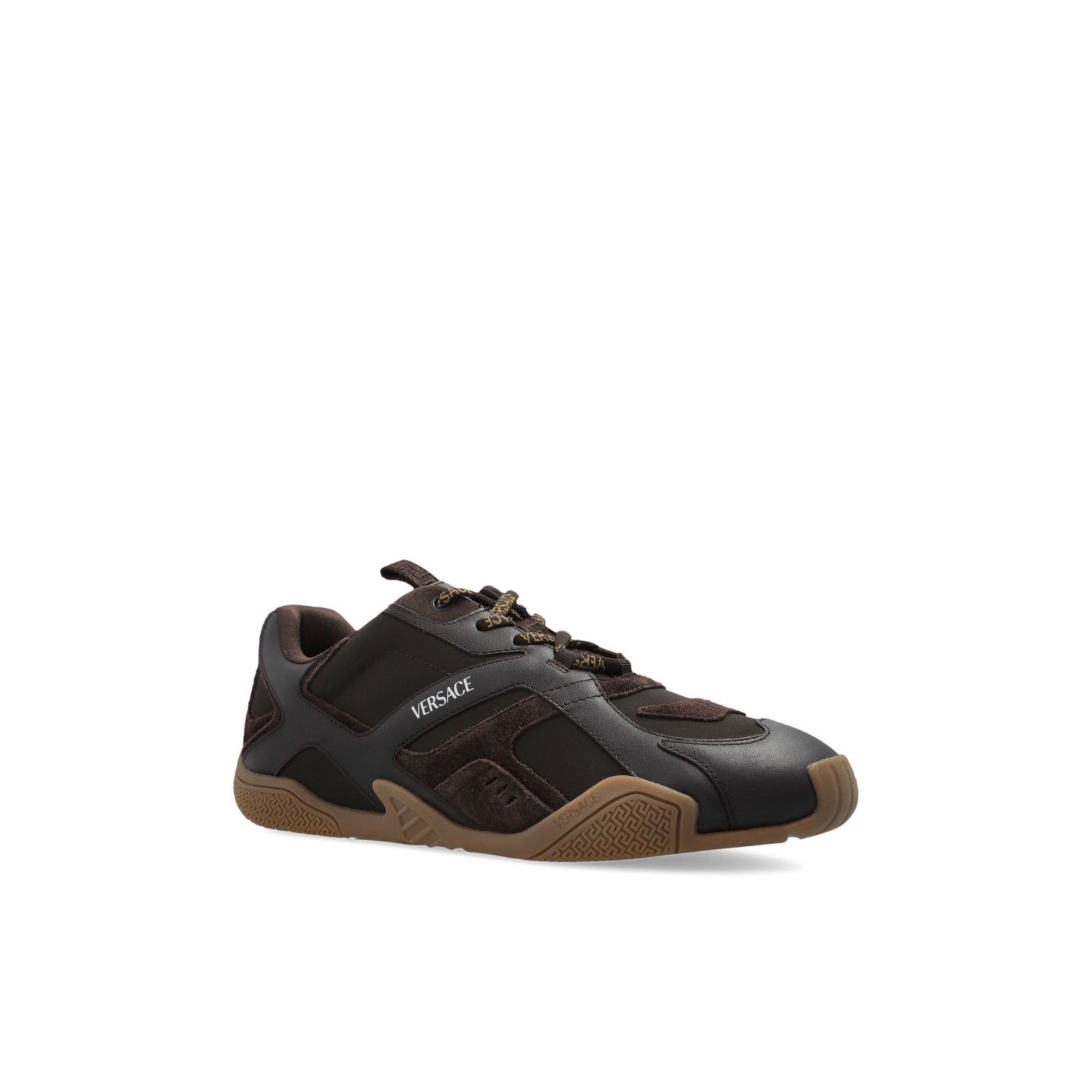 Versace VERSACE Brown Sneakers New & Authentic (Men's size:US 13 / E Size US 13 / EU 46 - 2 Thumbnail