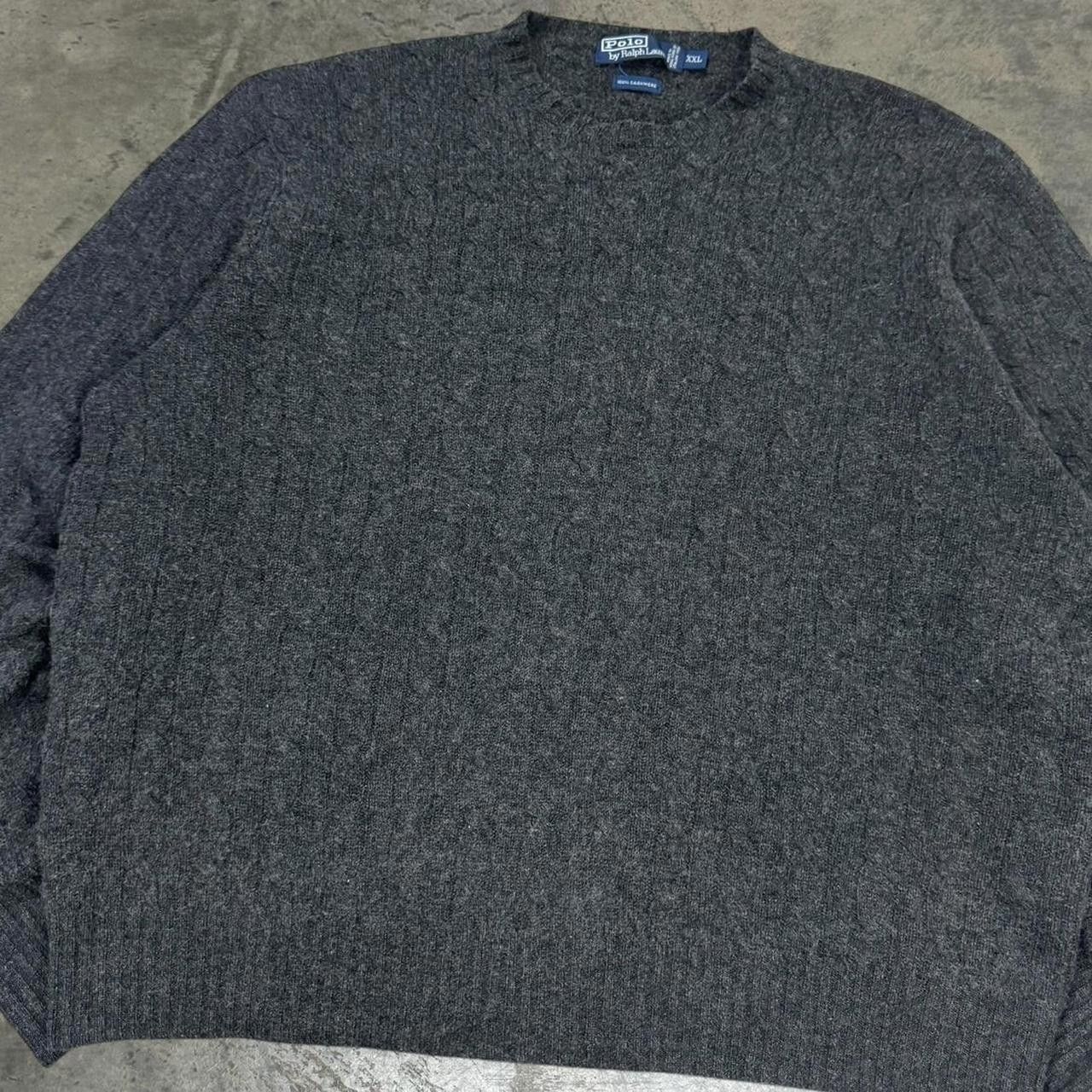 トップス 90s polo Ralph Lauren cashmere knit Vintage Polo Ralph Lauren Sweater Adult Large Cashmere Silk Preppy