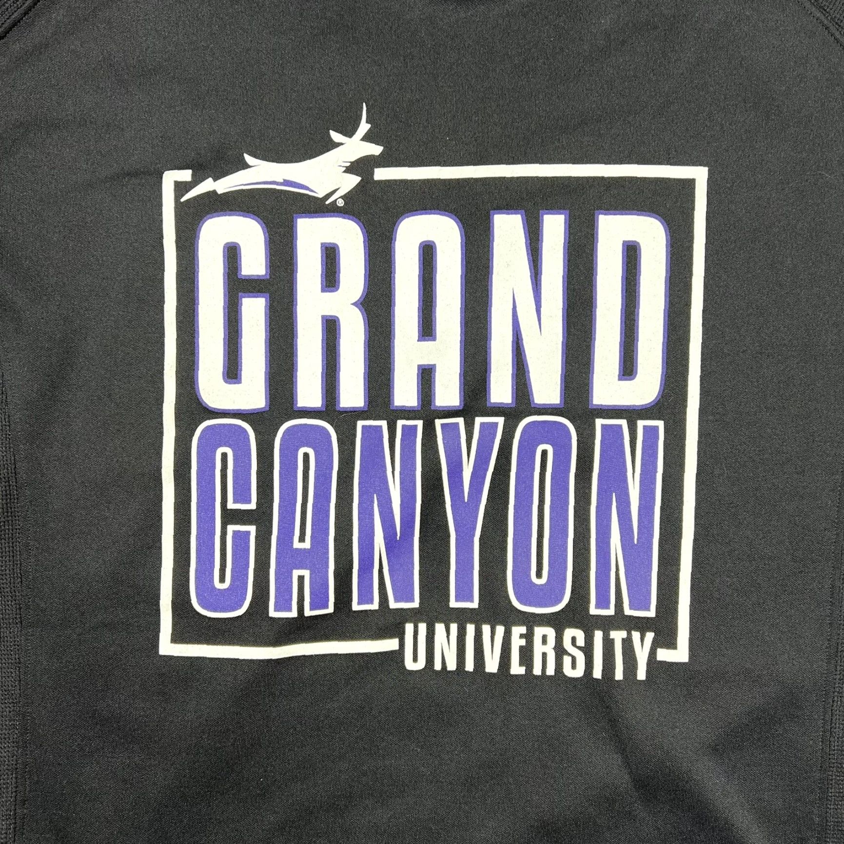 Vintage GCU Badger Men’s Crewneck Sweatshirt M Black Pullover Logo Solid Campus University Sweatshirt Regular Fit Size US M / EU 48-50 / 2 - 7 Thumbnail