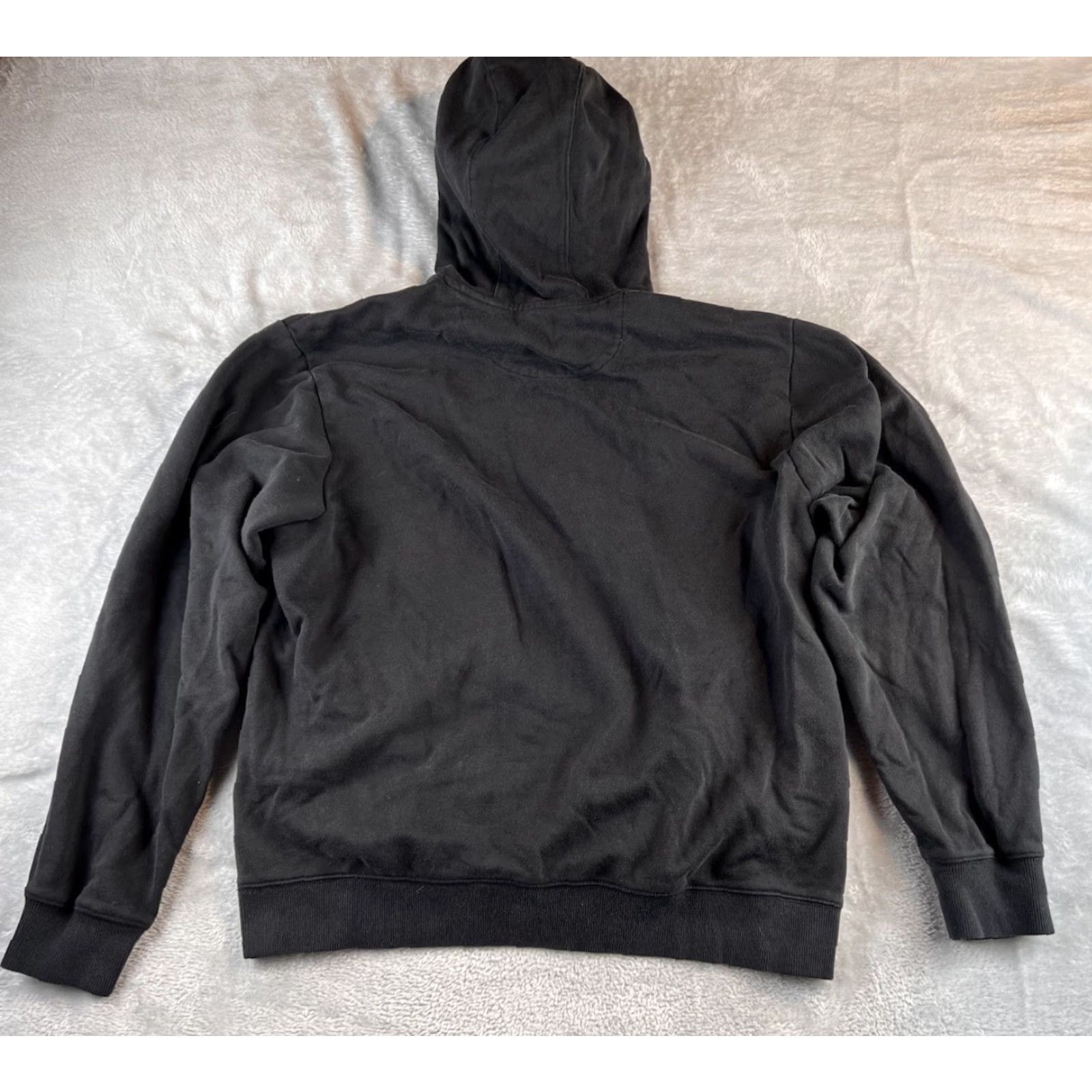 Vintage Duluth Mens Hoodie Large Black Pullover Sweatshirt Fleece Relaxed Fit Pockets Casual Outdoor Size US L / EU 52-54 / 3 - 2 Thumbnail