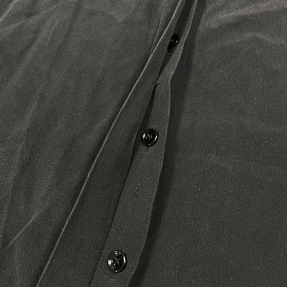 Saint Laurent Paris |[ FW17 Saint Laurent Crepe Silk Button Up Shirt ]| Size US S / EU 44-46 / 1 - 7 Thumbnail