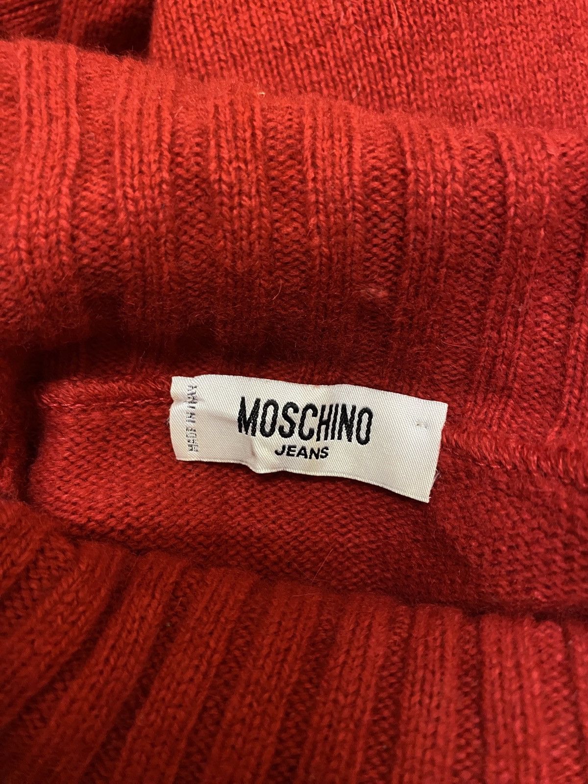 Moschino Moschino Jeans Turtle Neck Wool Sweater Size US M / EU 48-50 / 2 - 7 Thumbnail