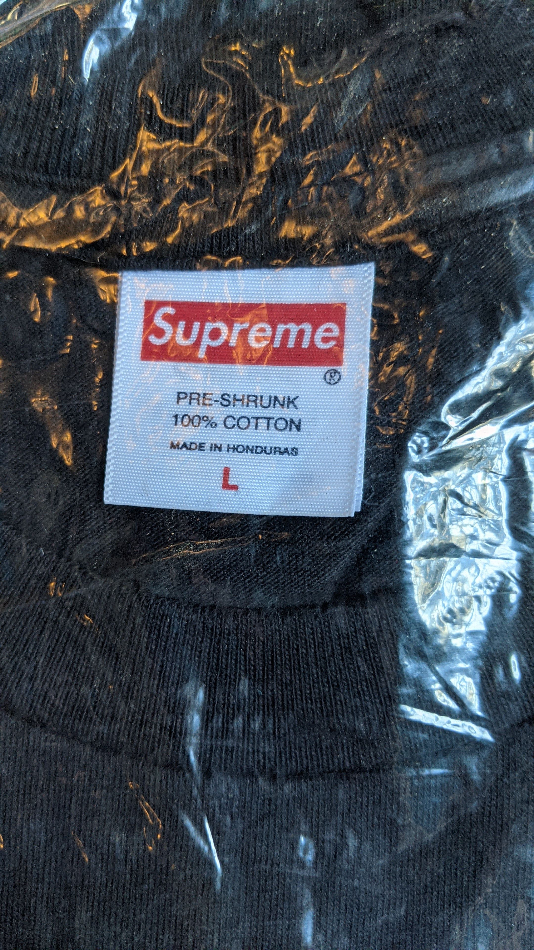 Supreme × Thrasher Supreme X Thrasher Harold Tee Black Large Size US L / EU 52-54 / 3 - 3 Thumbnail