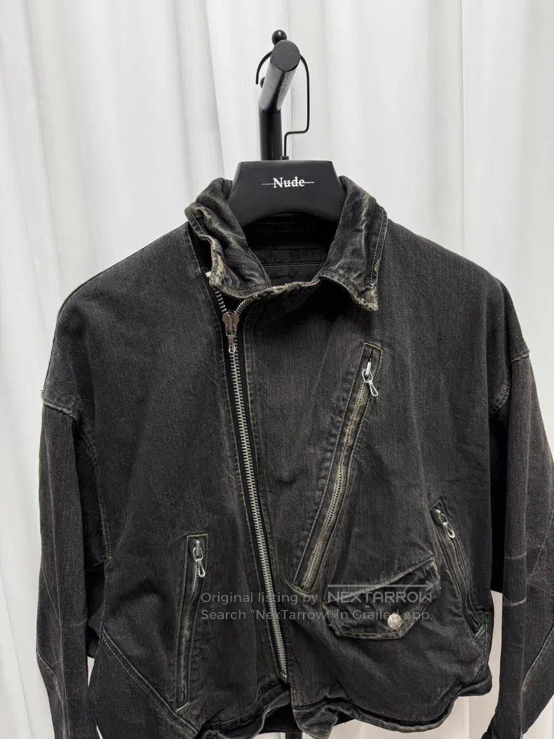 Julius Julius Distressed washed denim jacket Size US S / EU 44-46 / 1 - 7 Thumbnail
