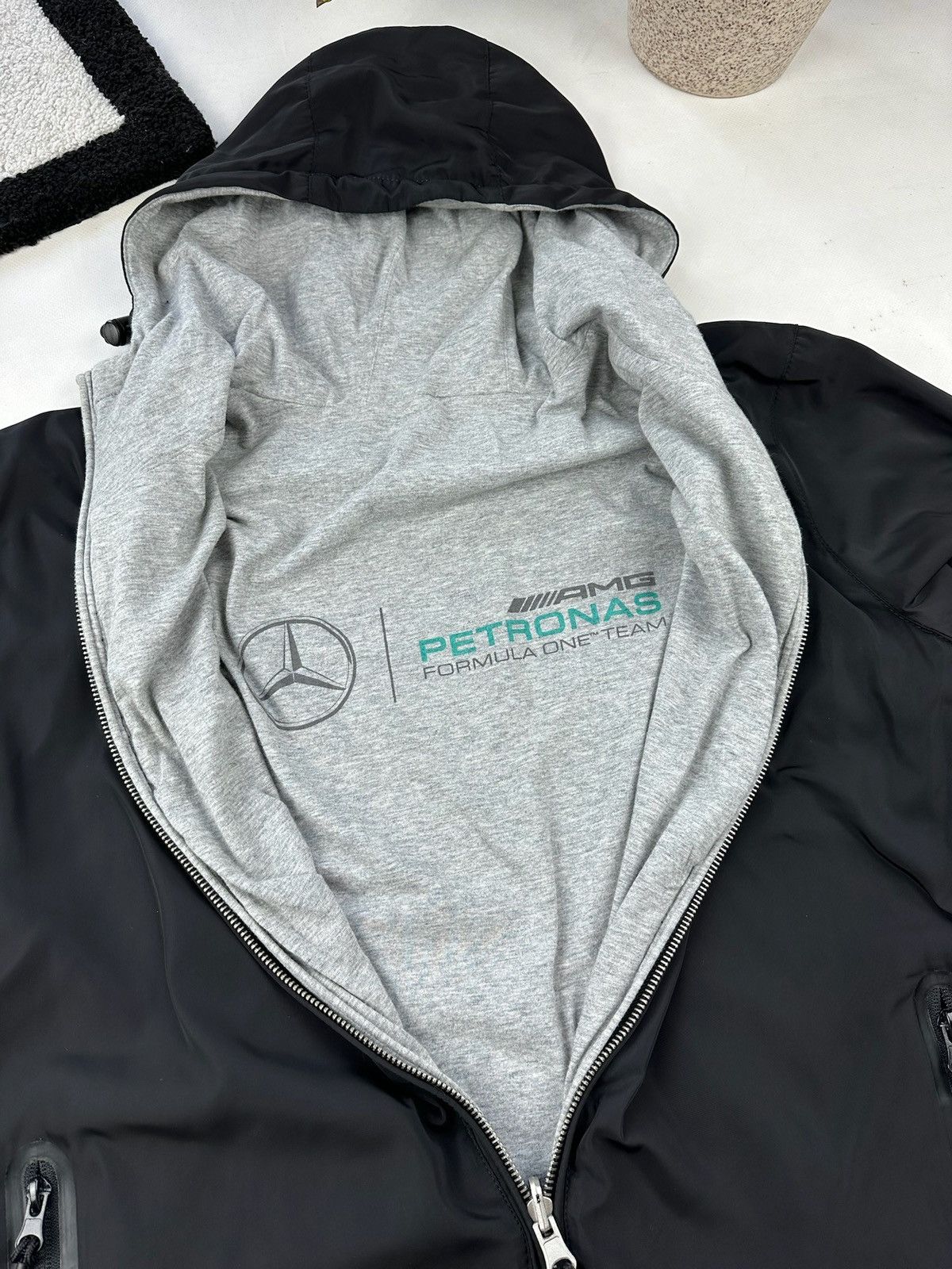 Mercedes-Benz × Vintage Vintage Mercedes Benz Reversible Jacket Size L Size US L / EU 52-54 / 3 - 11 Thumbnail