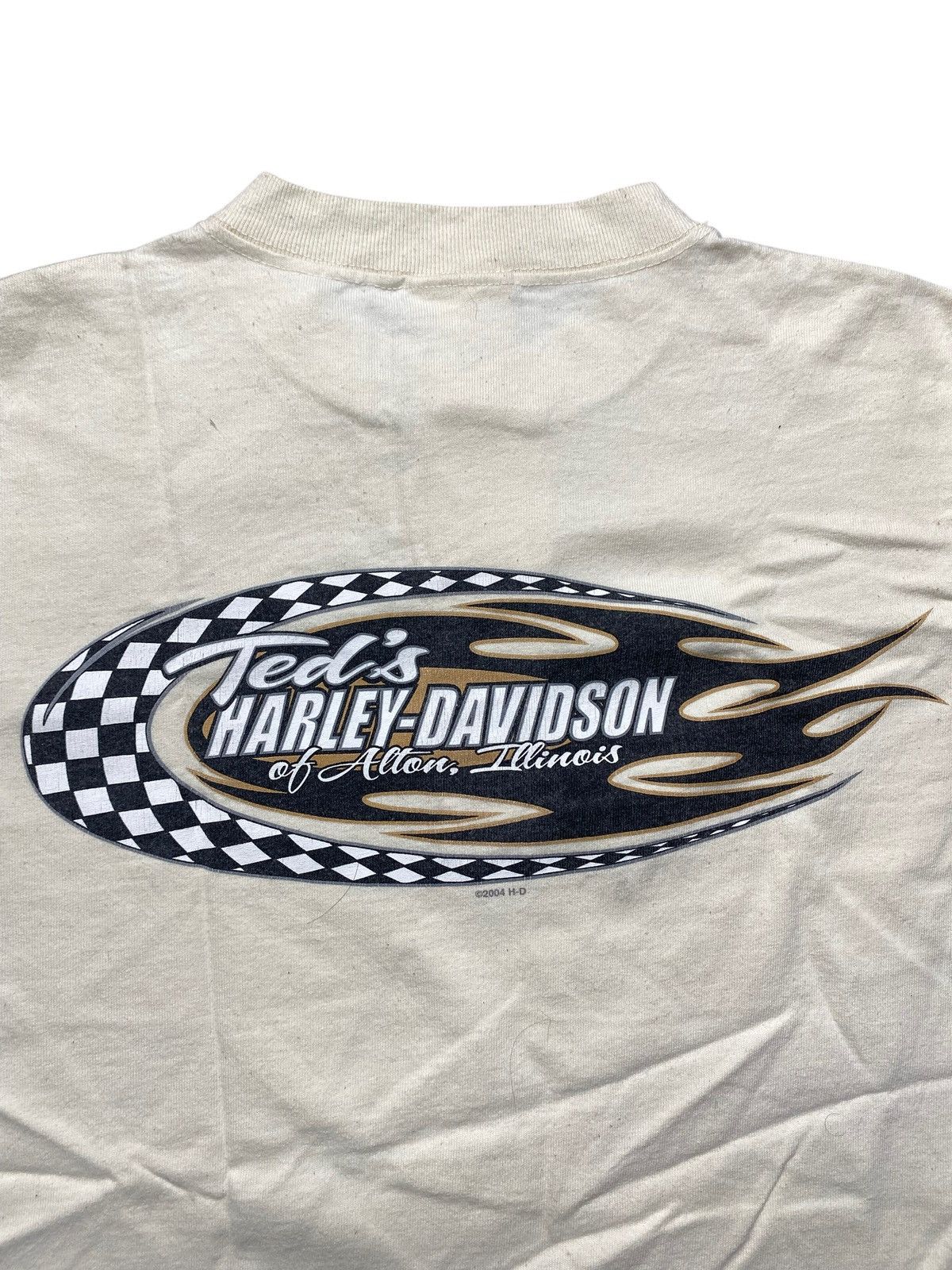 Harley Davidson VINTAGE HARLEY DAVIDSON TEDS ALTON ALLINOIS 2004 Size US S / EU 44-46 / 1 - 10 Thumbnail