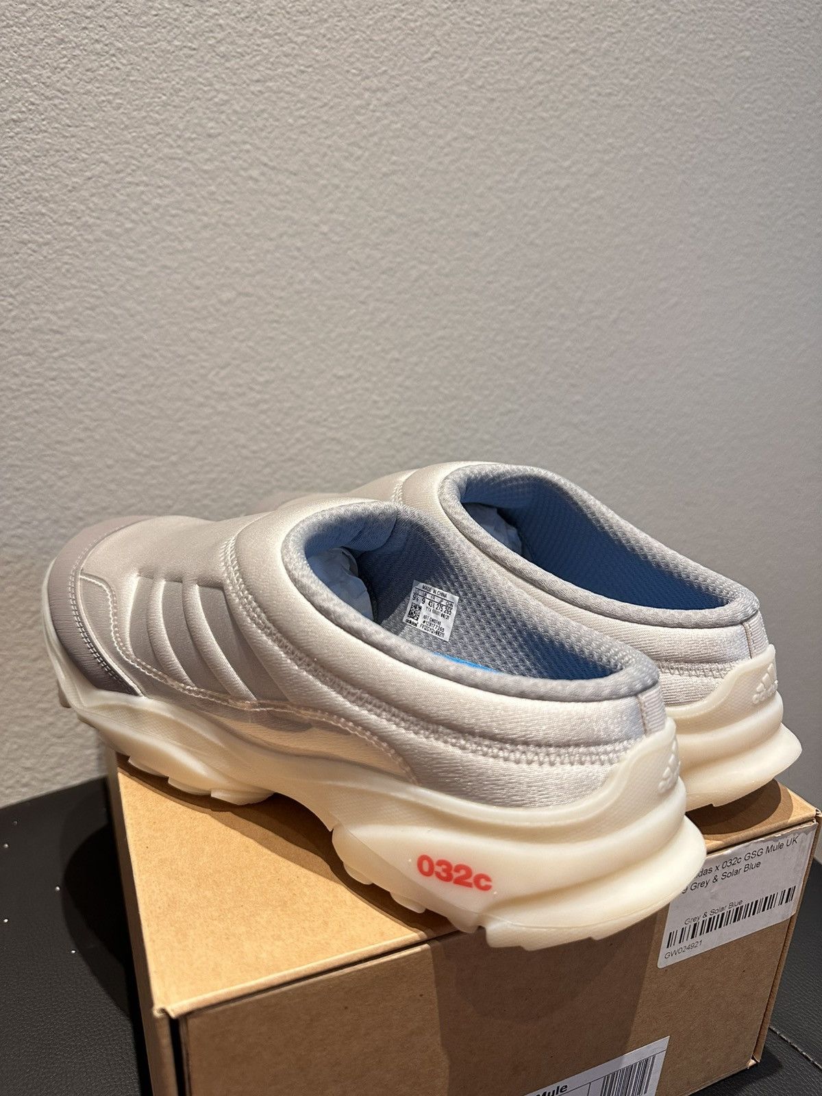 032c × Adidas Adidas x 032C gsg Mule US9.5 limited edition Size US 9.5 / EU 42-43 - 3 Thumbnail