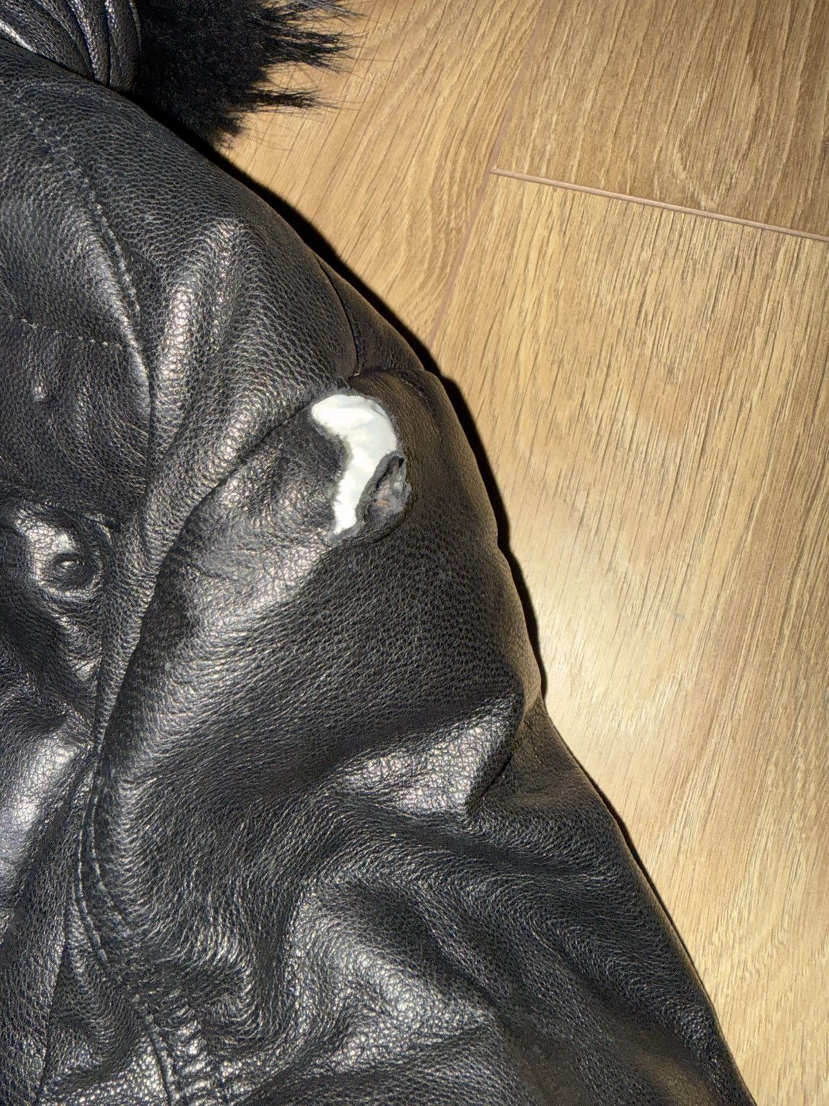 Tornado Mart Tornado Mart Leather Fur Puffer Size US S / EU 44-46 / 1 - 3 Thumbnail