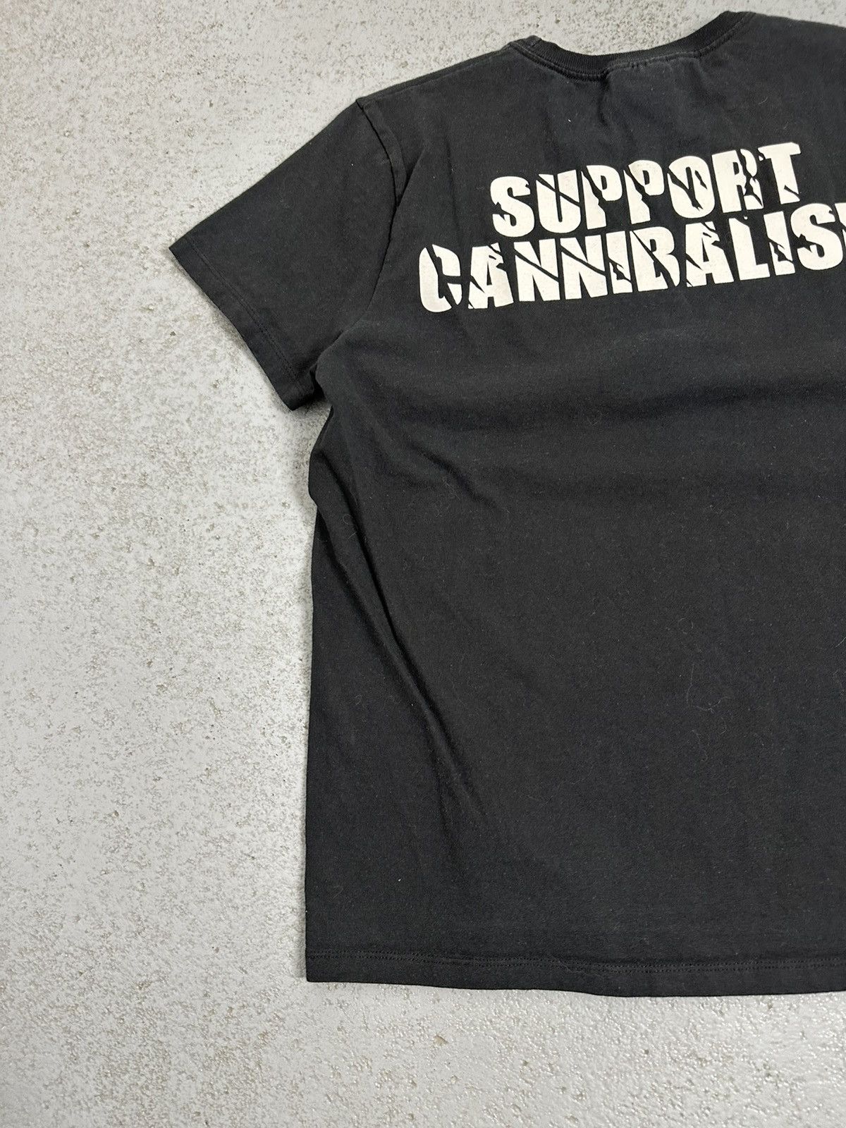 Band Tees Parental Advisory Brutal Death Metal Support Cannibalism Size M / US 6-8 / IT 42-44 - 13 Thumbnail