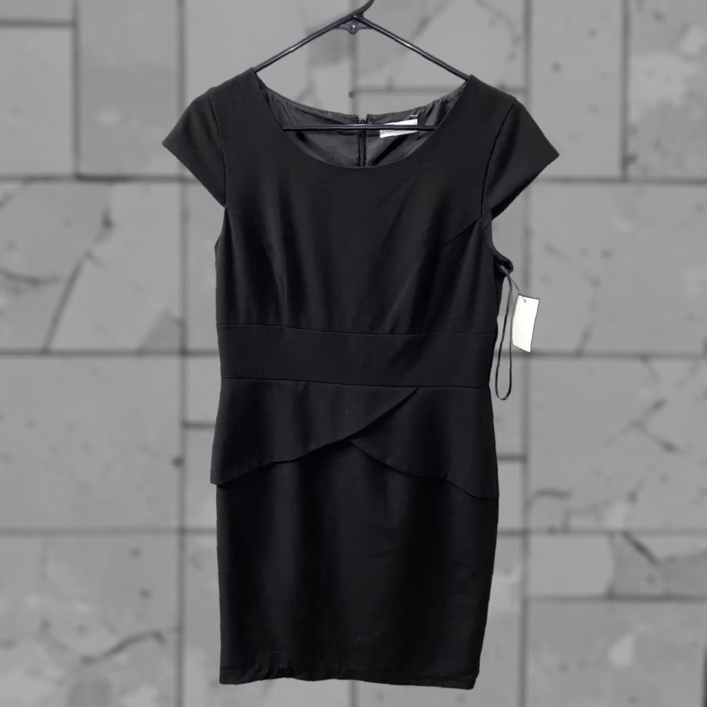 Calvin Klein Calvin Klein Womens Back Zip Office Dress Size 10 NWT 18.00 Size L / US 10 / IT 46 - 1 Thumbnail