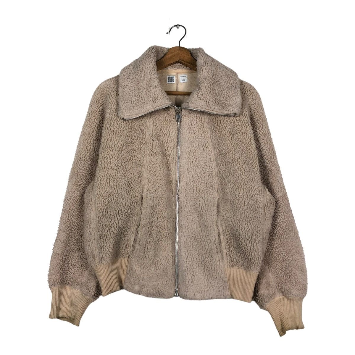 Japanese Brand 🔥VINTAGE FLEECE BOMBER JACKET UNIQLO UNDERCOVER JAPAN Size US L / EU 52-54 / 3 - 1 Thumbnail