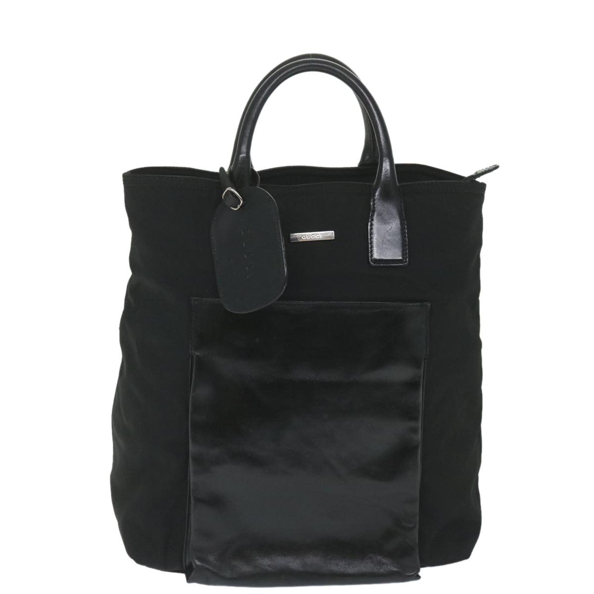 Black Canvas Tote Bag (Pre-Owned)