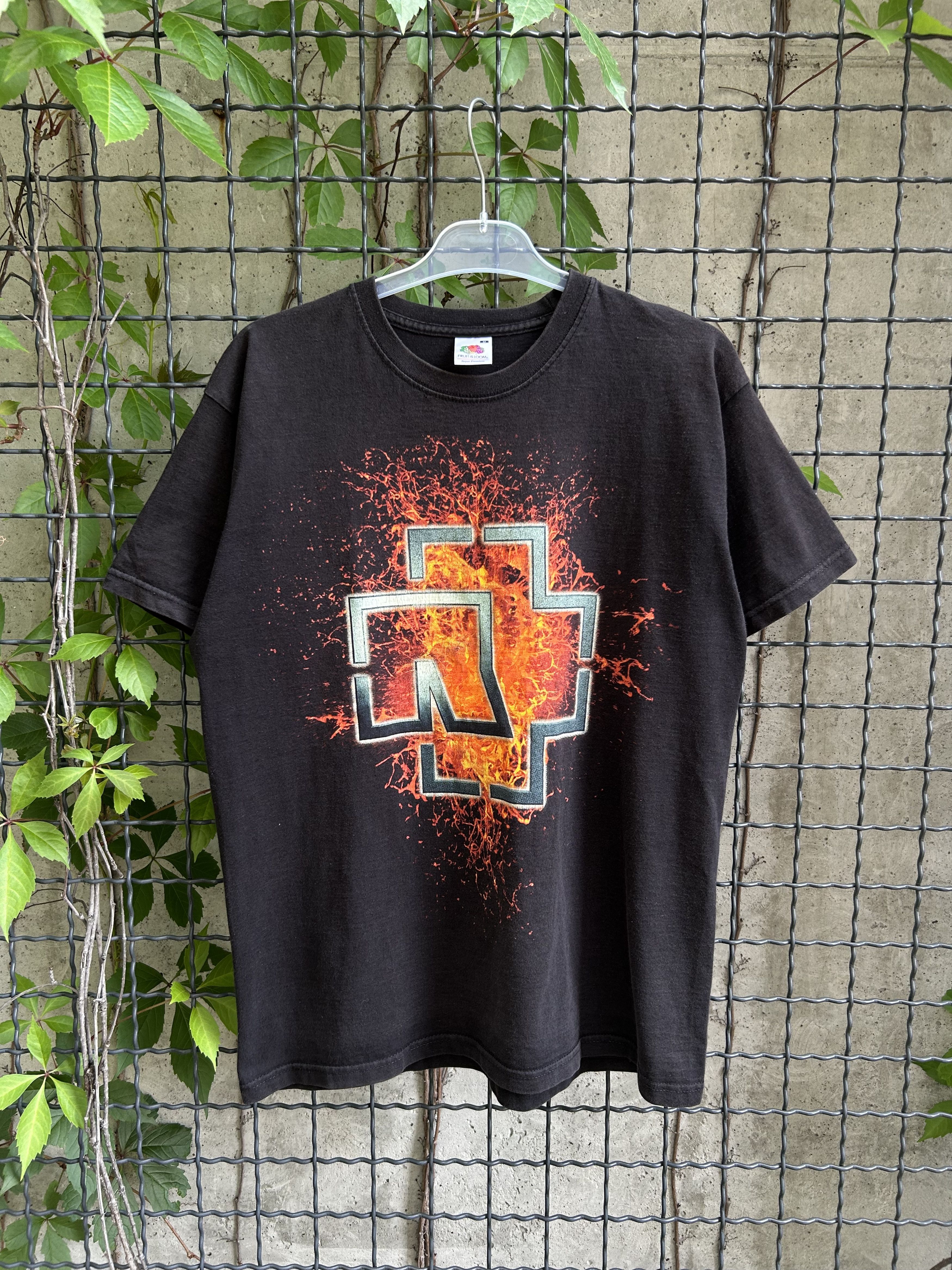 Band Tees Vintage 2000s Rammstein Rock Band T-shirt Size US M / EU 48-50 / 2 - 1 Thumbnail
