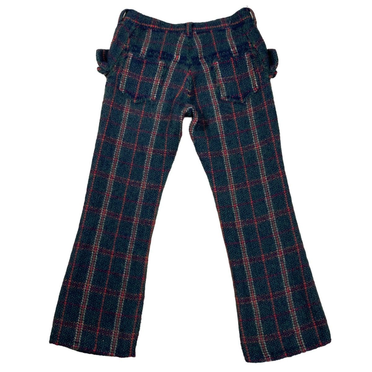 Comme des Garcons × Junya Watanabe × Rei Kawakubo Junya Watanabe Comme Des Garcons Bow Design Wool Pants Size 30" / US 8 / IT 44 - 8 Thumbnail