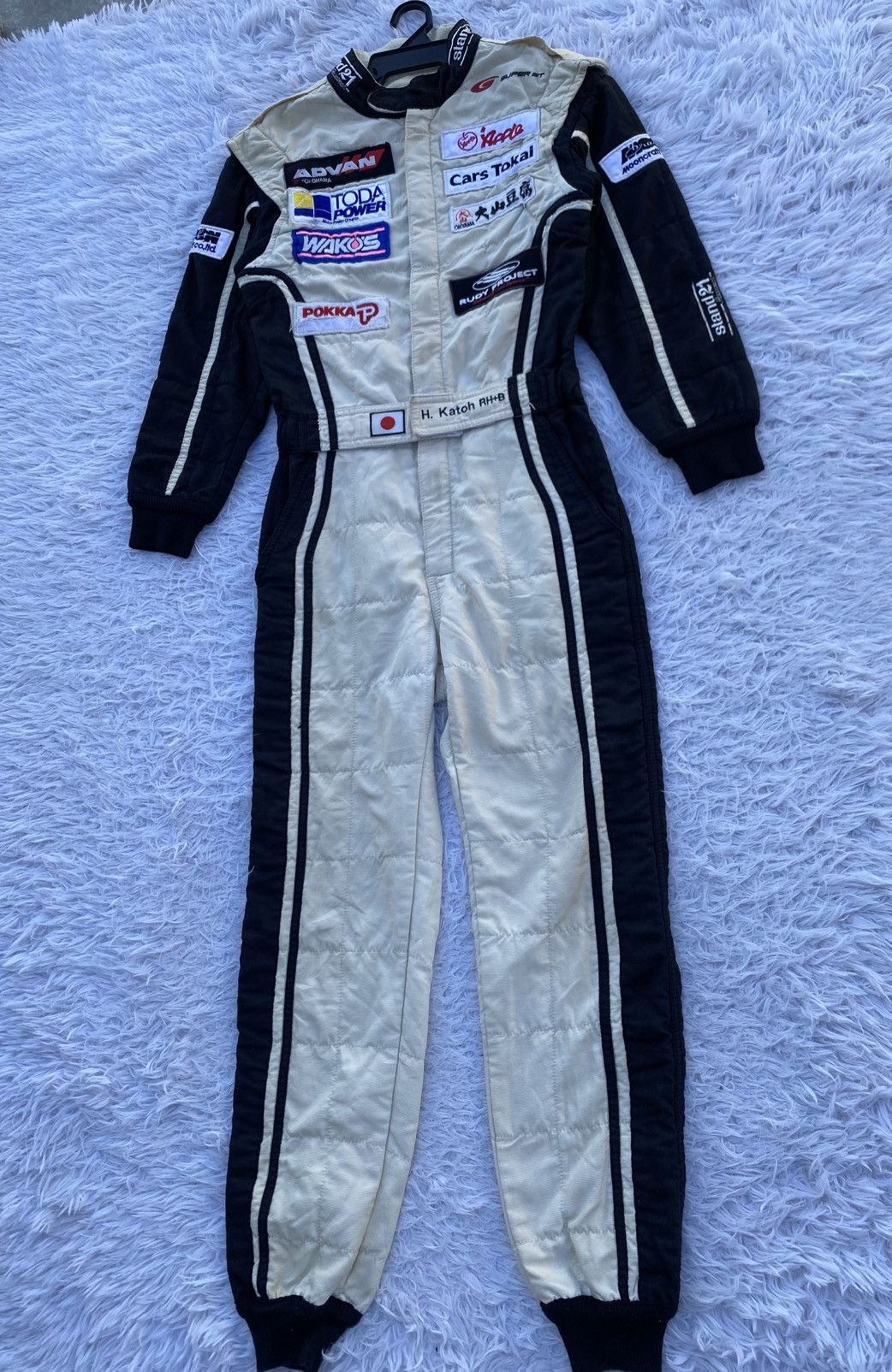 Racer Worldwide Rare Vintage Yokohama Coverall Racing Outfit Japan Size US S / EU 44-46 / 1 - 4 Thumbnail