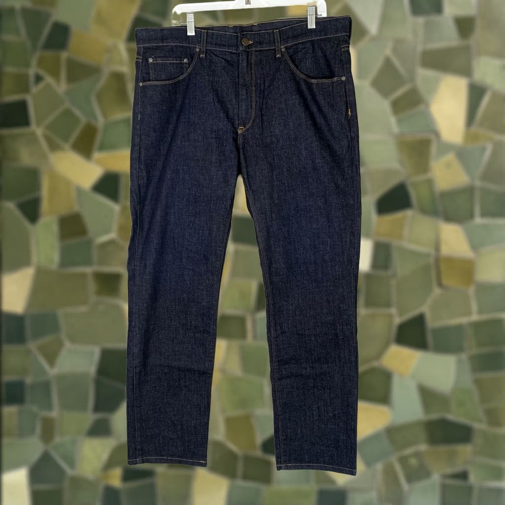 Mott & Bow Mott & Bow Jeans Men 38x32 Blue Slim Crosby Dark Wash Preppy Casual Y2K Size US 38 / EU 54 - 1 Thumbnail