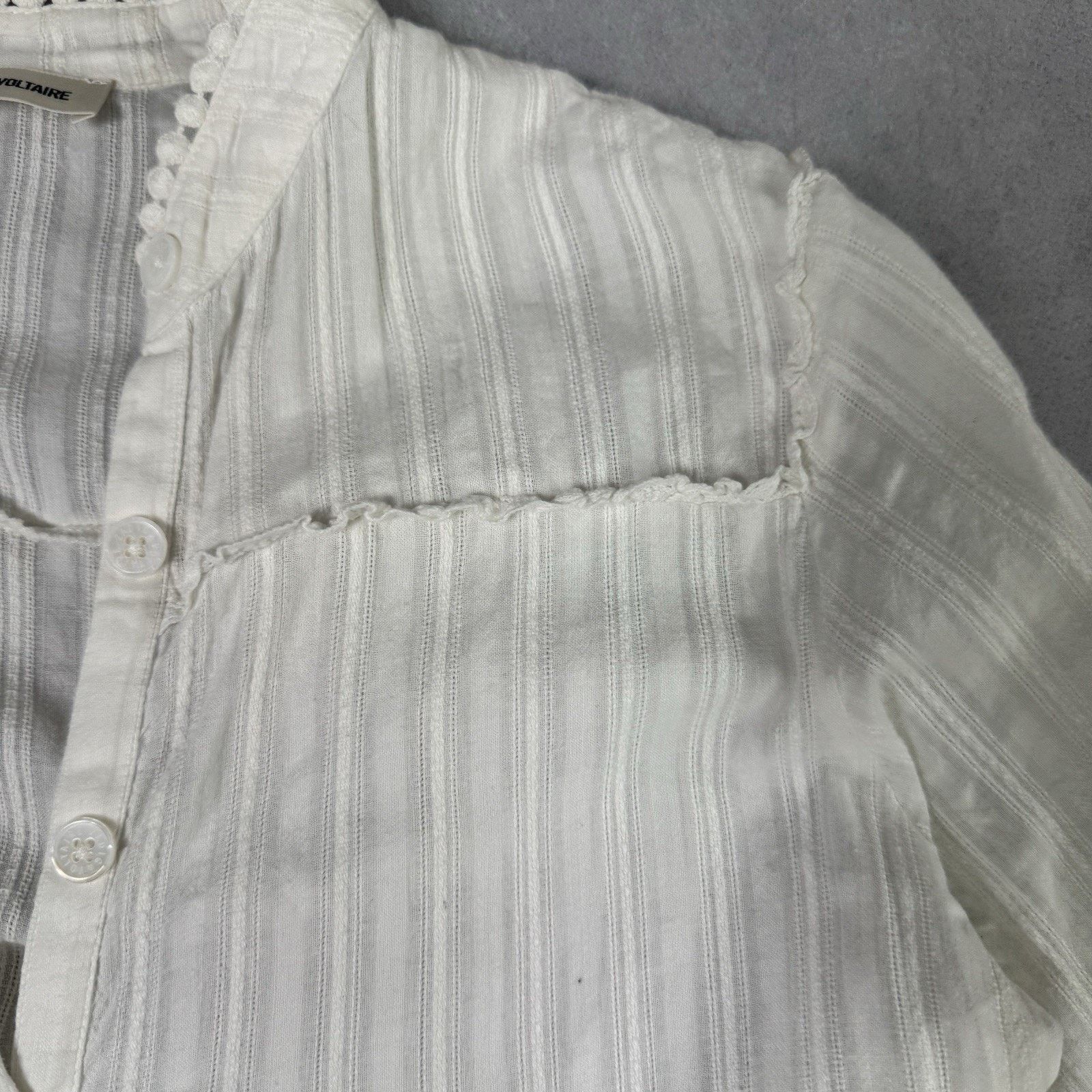 Zadig & Voltaire Zadig & Voltaire Ranil Dress Blanc (White) Size S Mini Size S / US 4 / IT 40 - 5 Thumbnail
