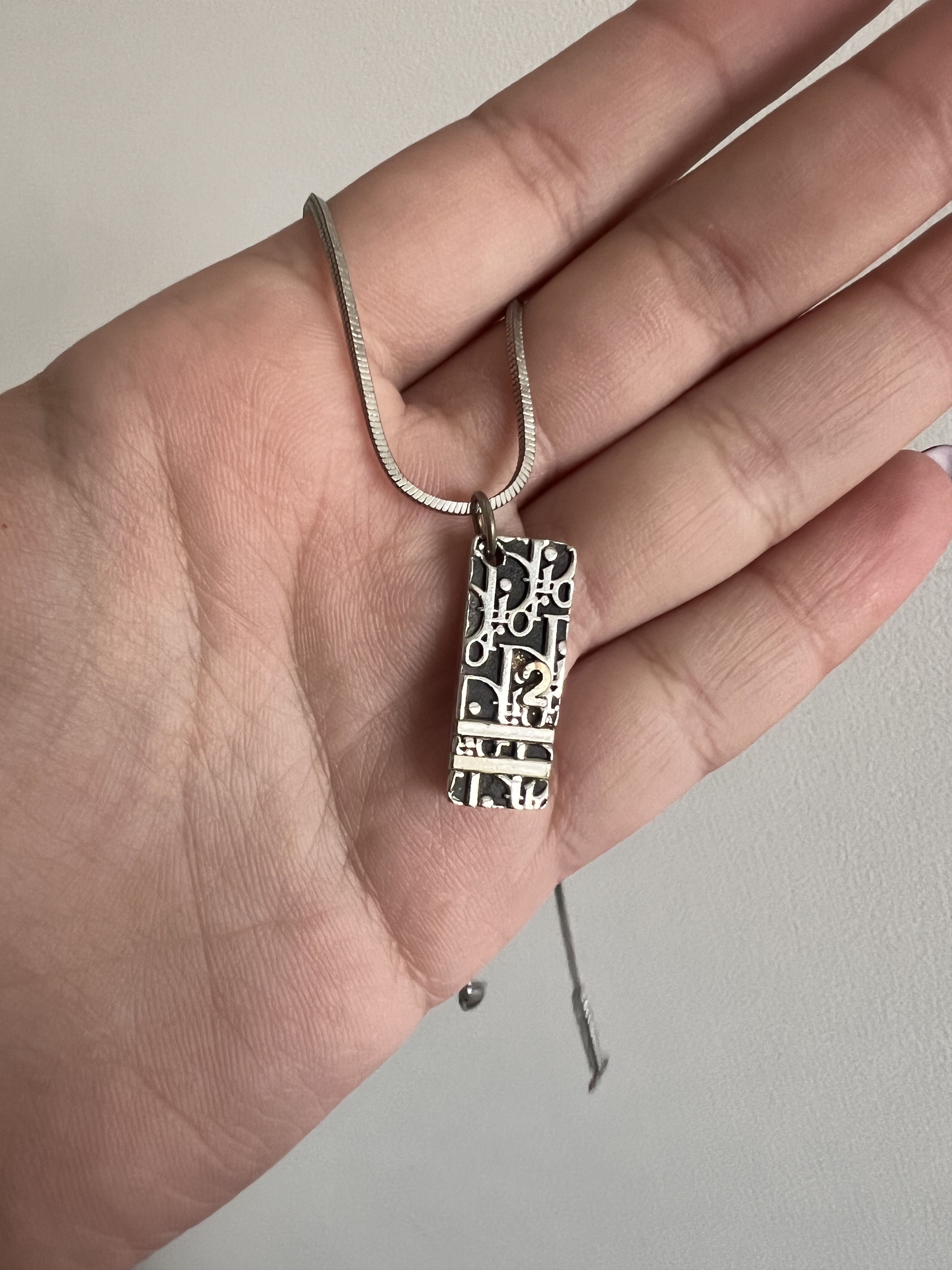 Dior Dior oblique necklace Size ONE SIZE - 3 Thumbnail