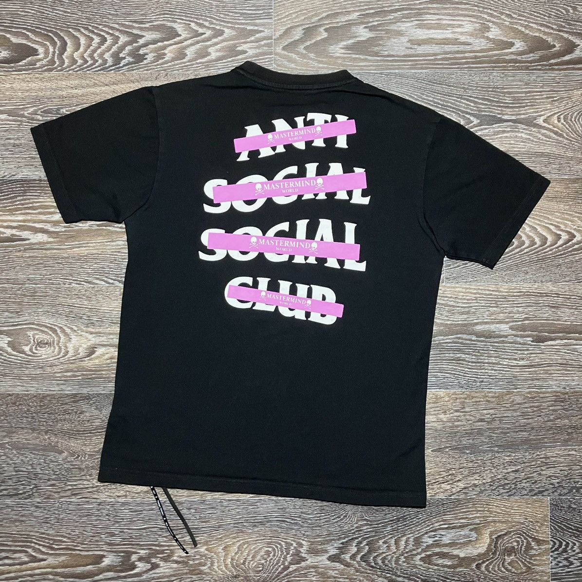 Anti Social Social Club Anti Social Social Club x Mastermind Japan Skull  Graphic Tee | Grailed