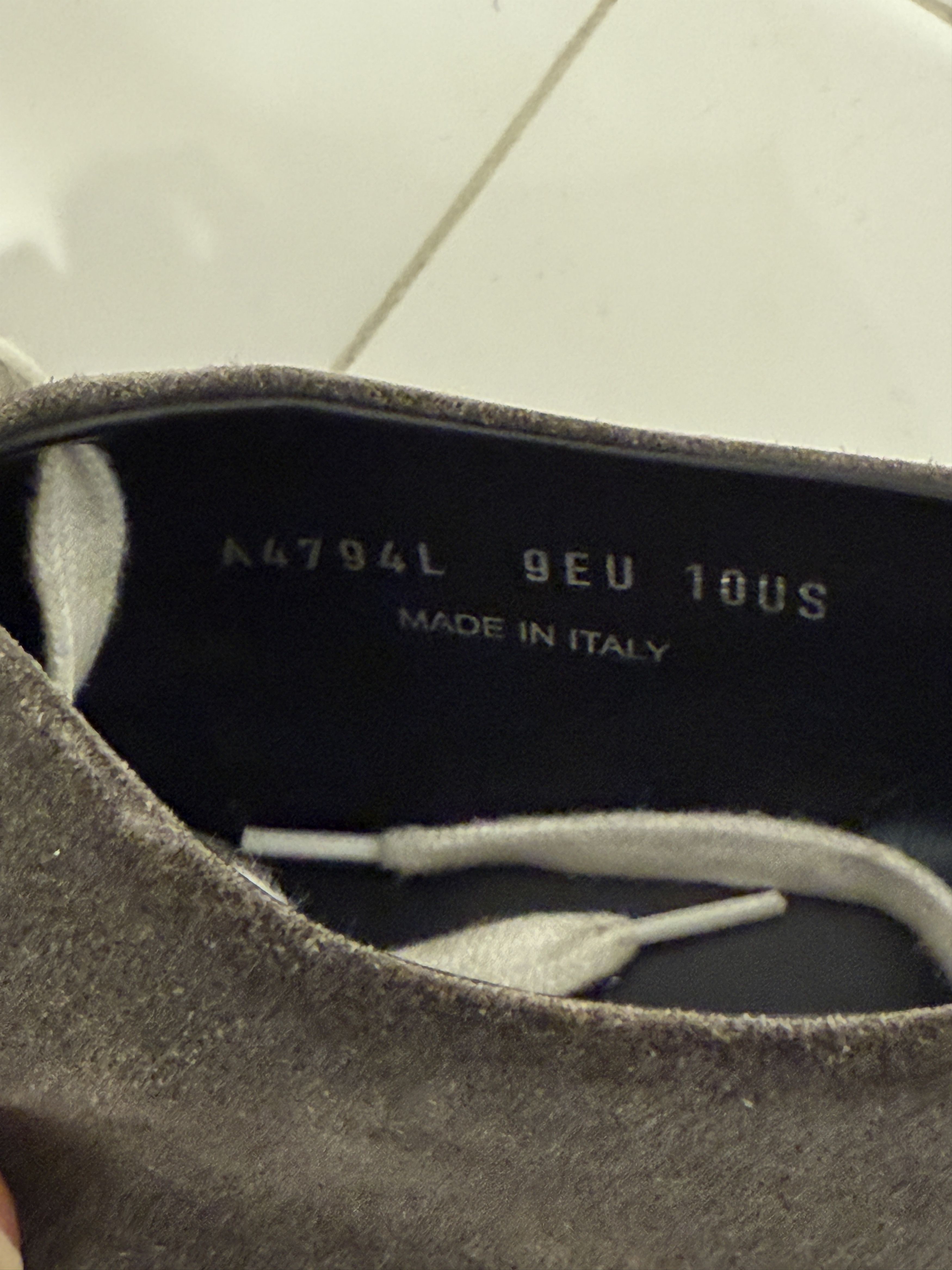 Ermenegildo Zegna × Fear of God Suede Sneaker Size US 10 / EU 43 - 3 Thumbnail