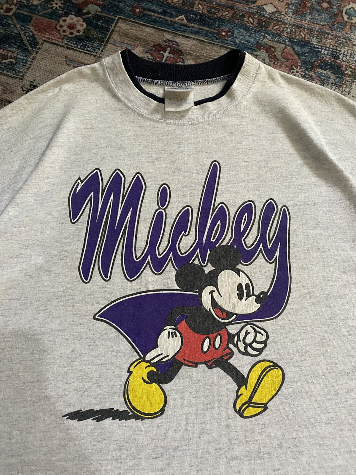 Vintage Vintage Mickey Mouse T shirt Size US M / EU 48-50 / 2 - 2 Thumbnail