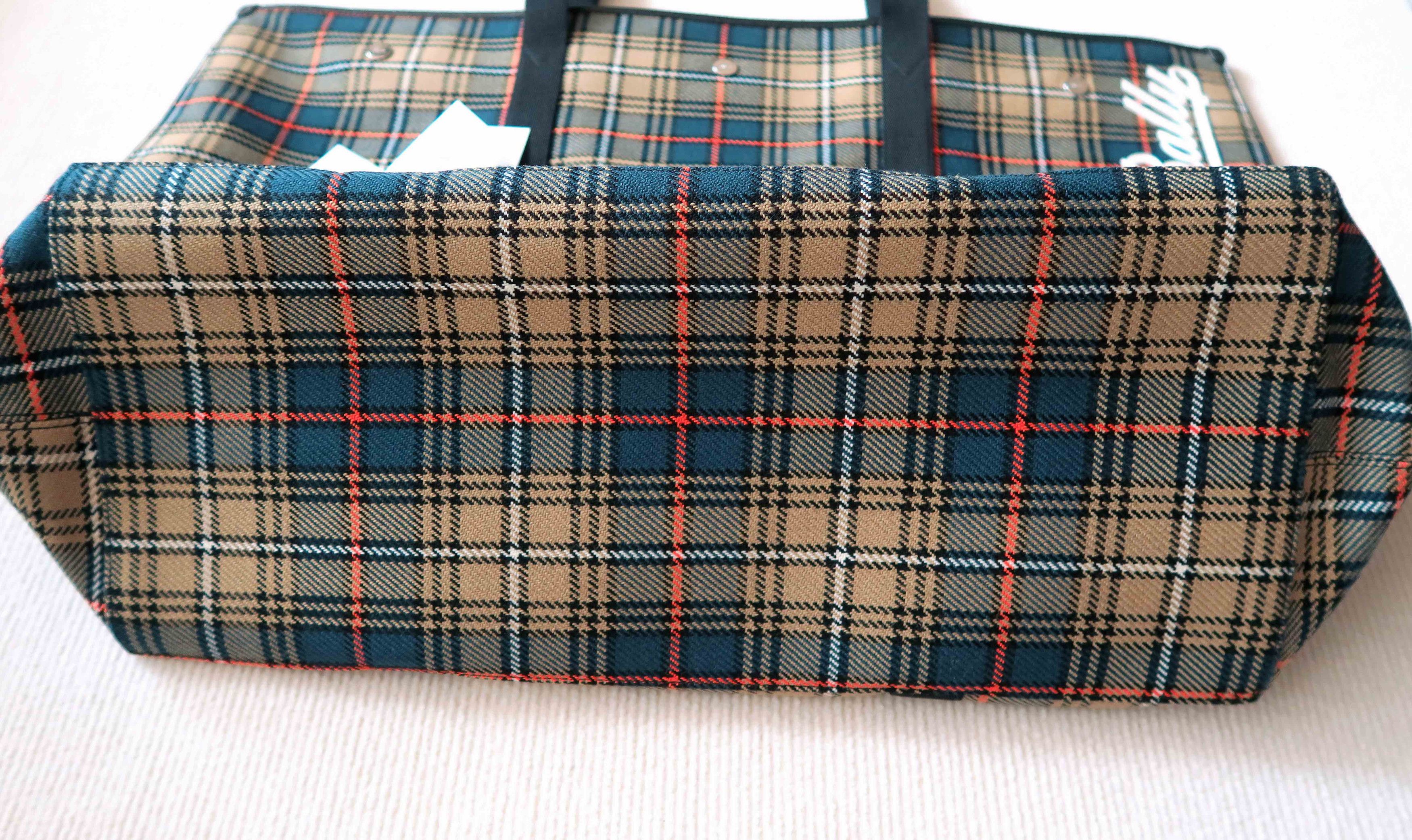 Bally Bally Checkered Unisex Canvas Leather Trim Tote Shoulder Bag Size ONE SIZE - 15 Thumbnail