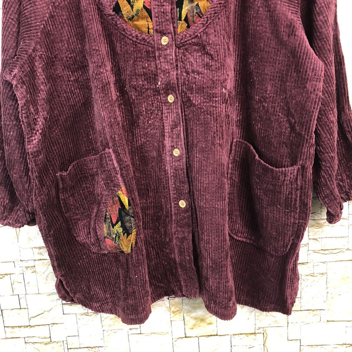 Japanese Brand Japan vintage art Purple shirt #A667 Size L / US 10 / IT 46 - 6 Thumbnail